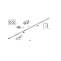 Craftsman 13918452D rail assembly parts diagram