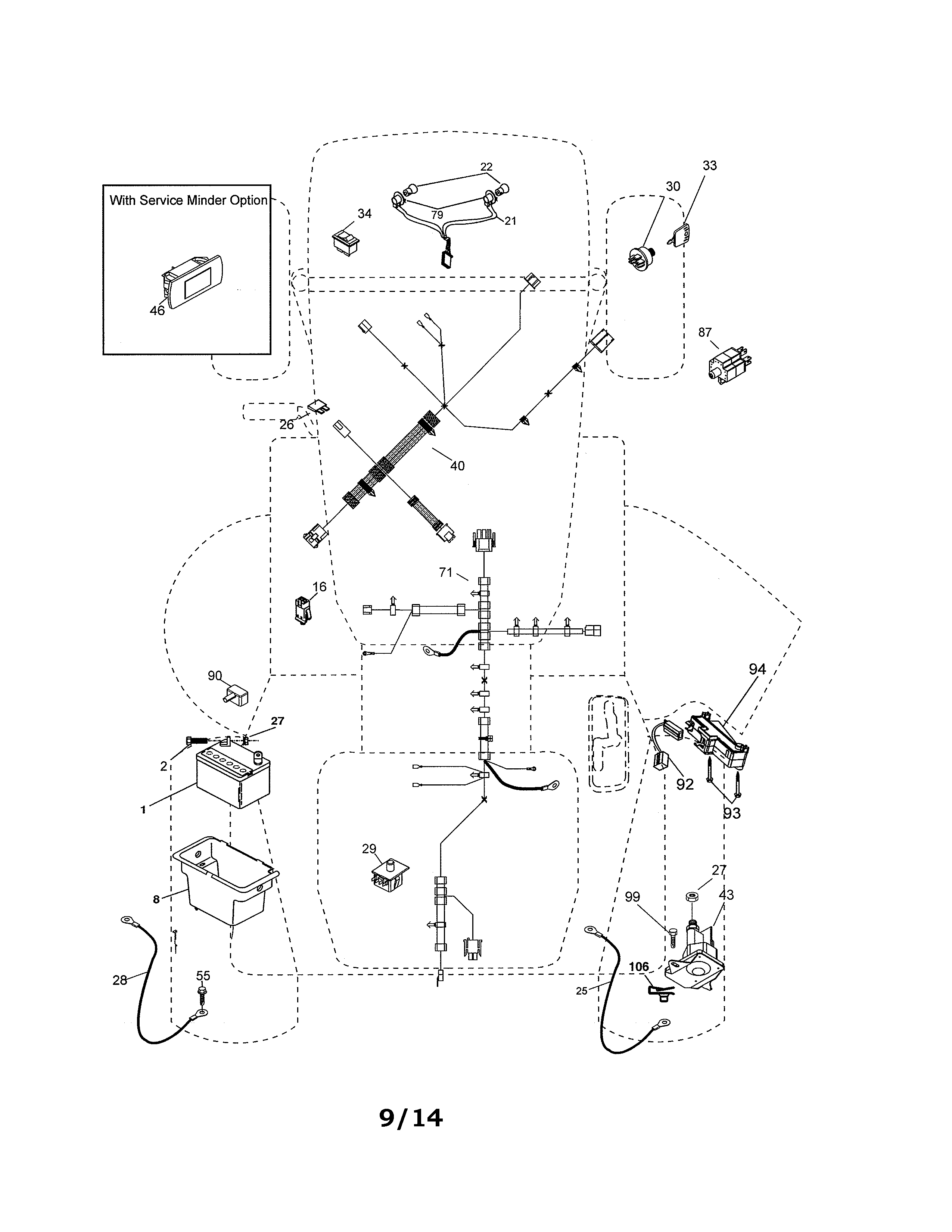 Craftsman 917255621 electrical diagram