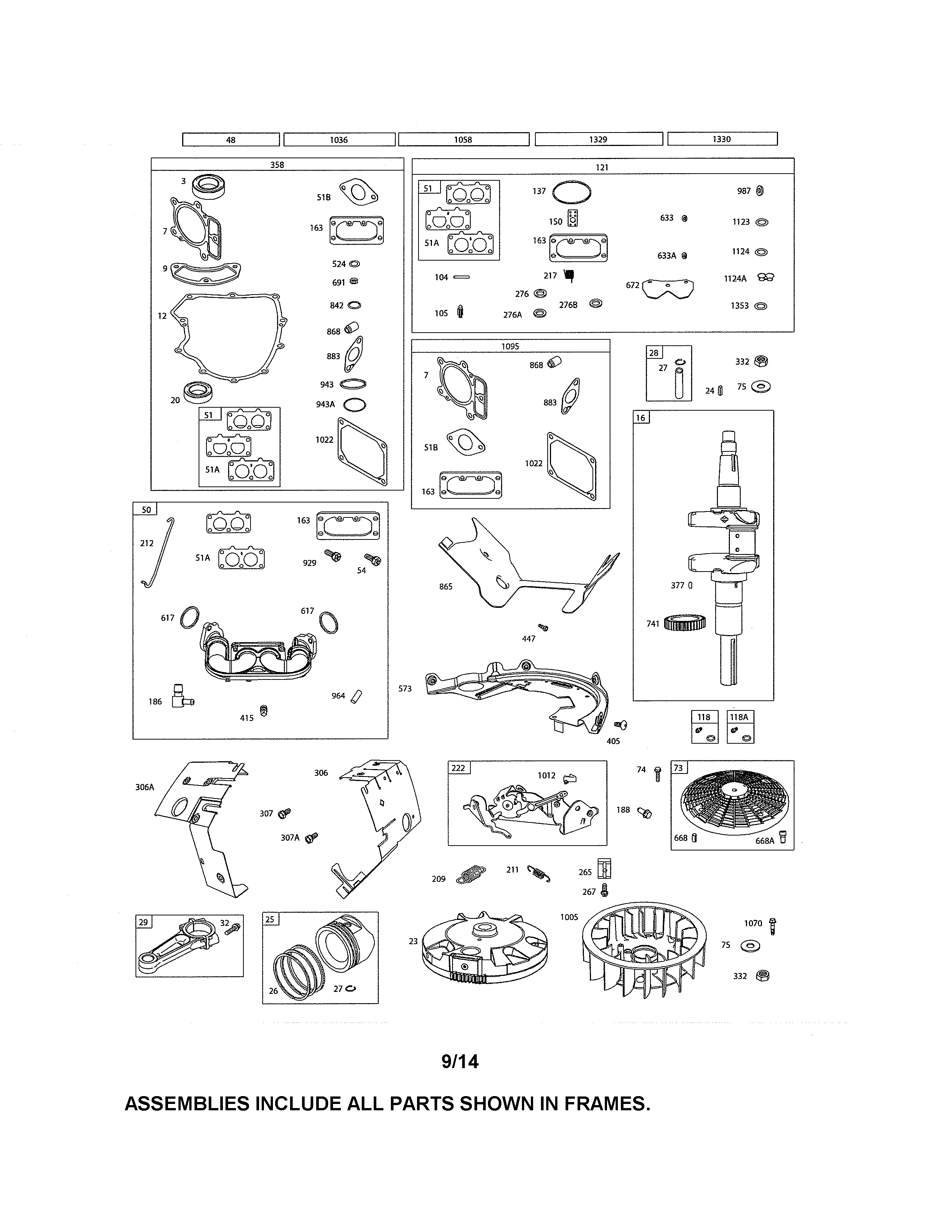 Craftsman 917988270 crankshaft/manifold-intake diagram