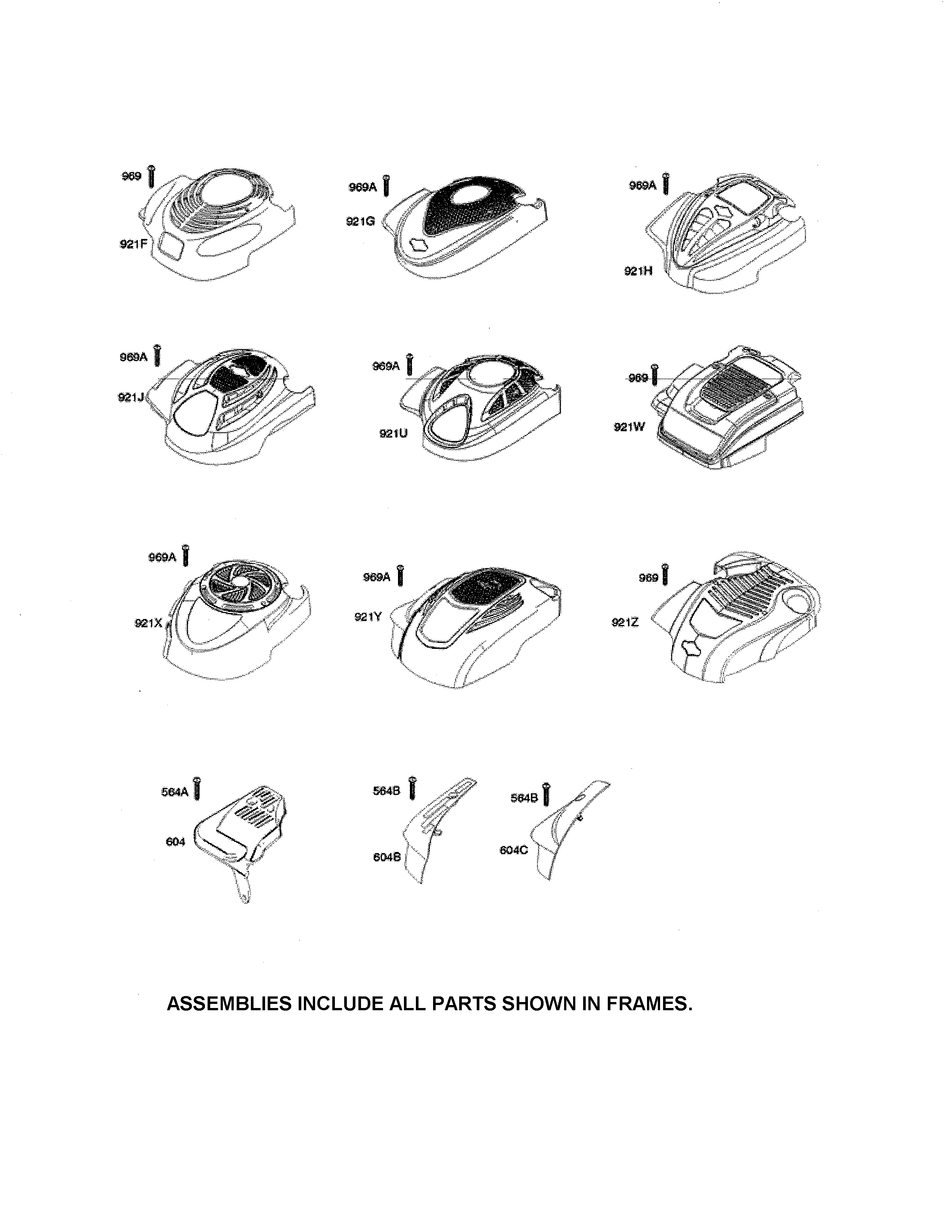 Craftsman 917370925 shrouds diagram