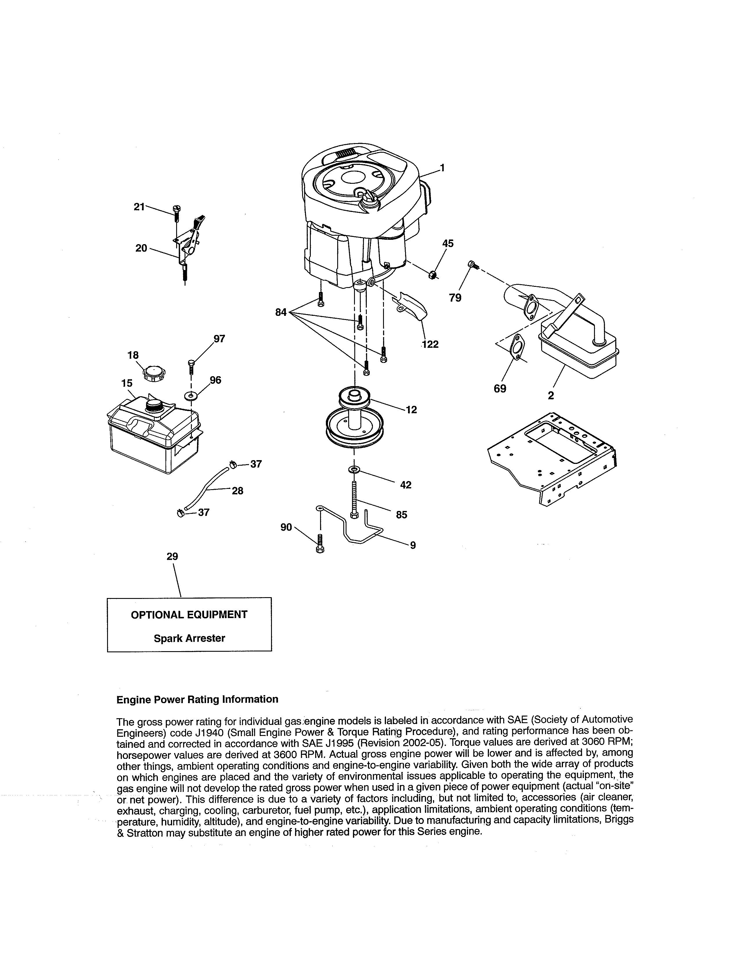 Craftsman 917986340 engine diagram
