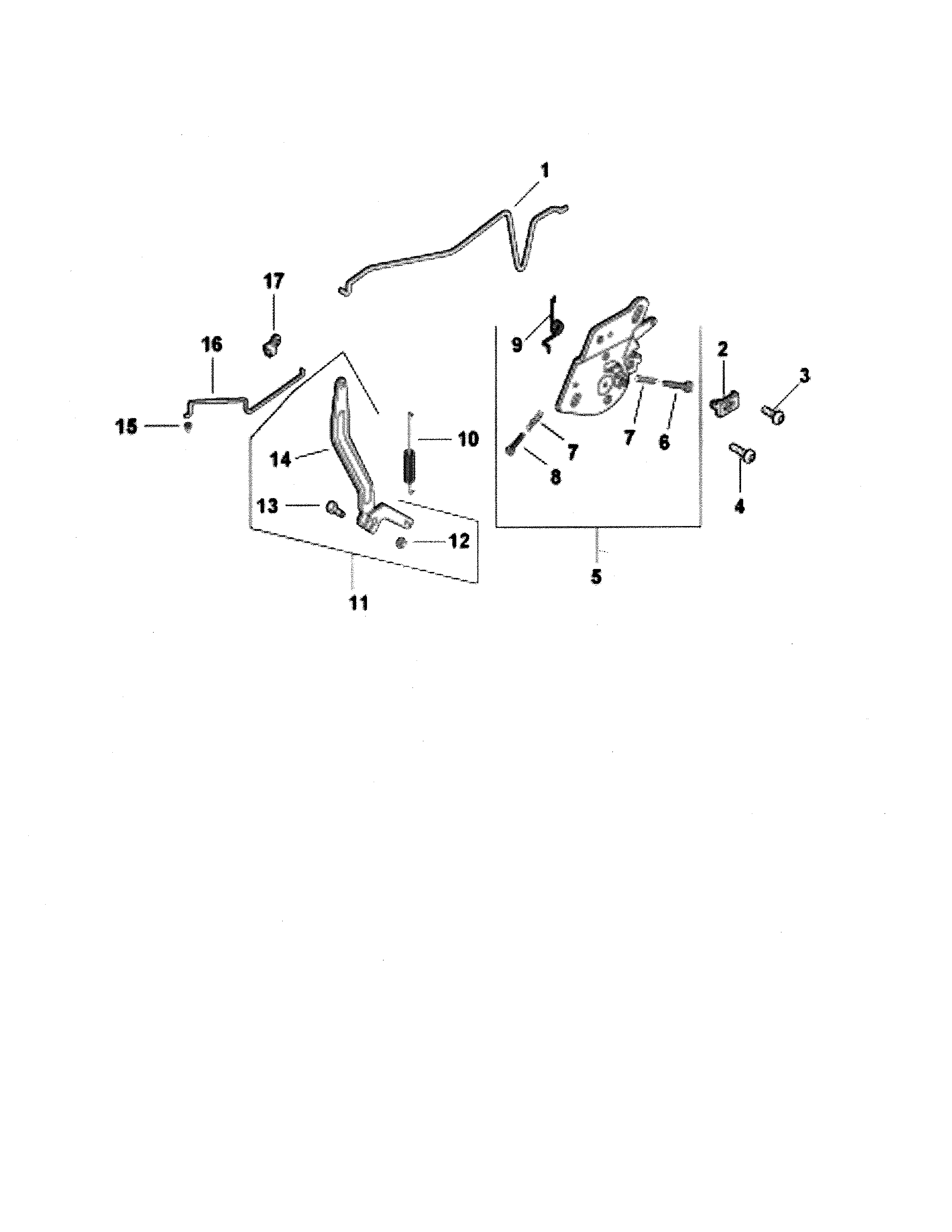 Craftsman 917273180 engine controls diagram