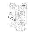 Craftsman 917773745 chassis/belt diagram
