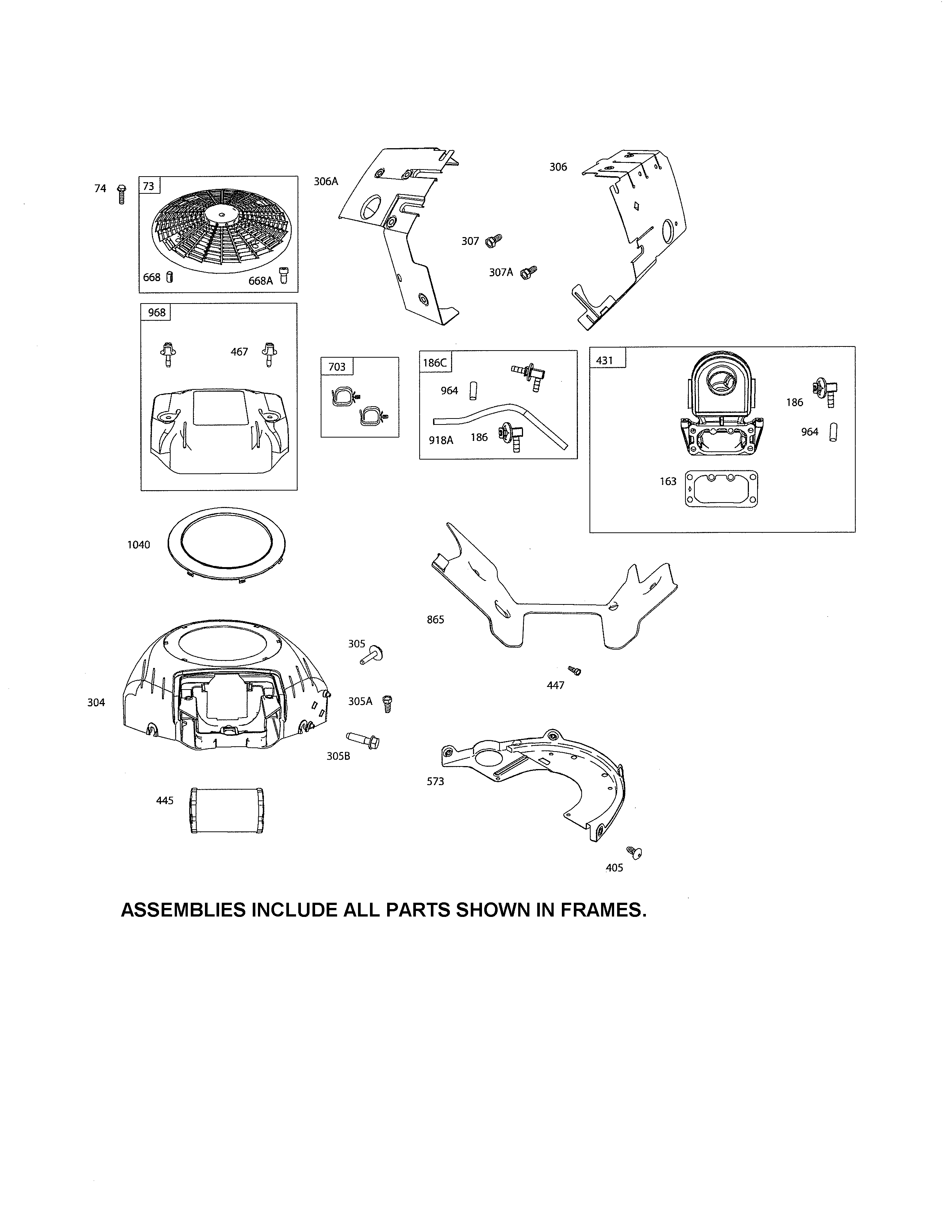 Craftsman 917992901 blower housing/elbow-intake diagram