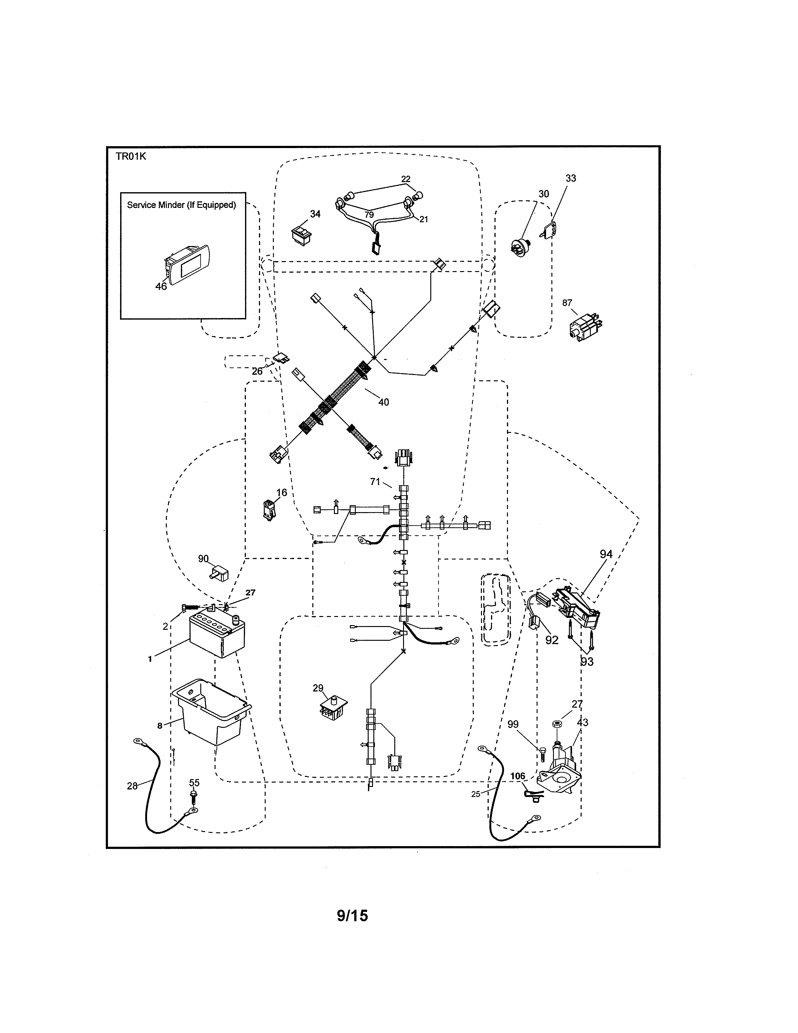 Craftsman 917986351 electrical diagram