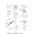 Snapper 2690176 air cleaner diagram