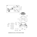 Snapper 2690176 blower housing/intake manifold diagram