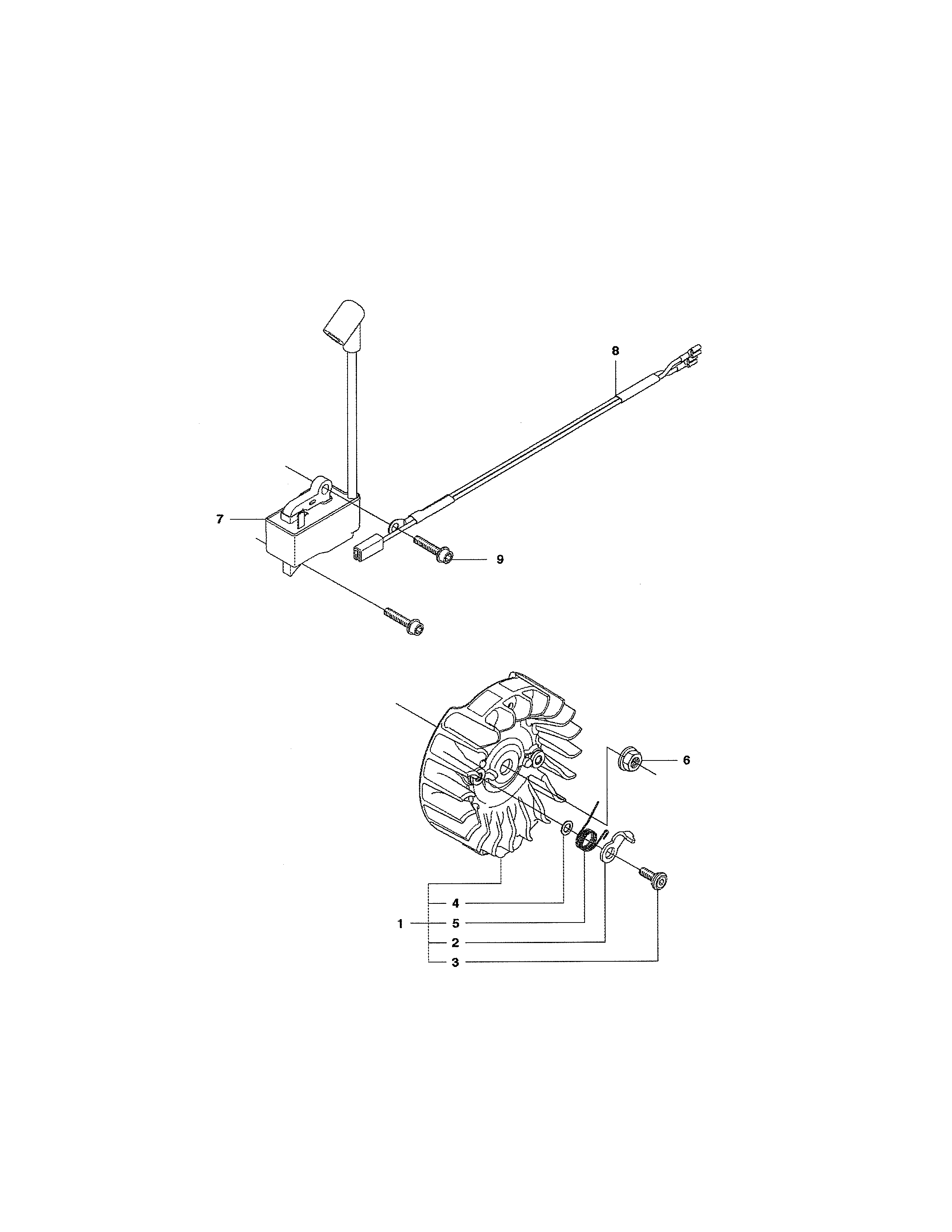 Husqvarna 450E ignition system diagram