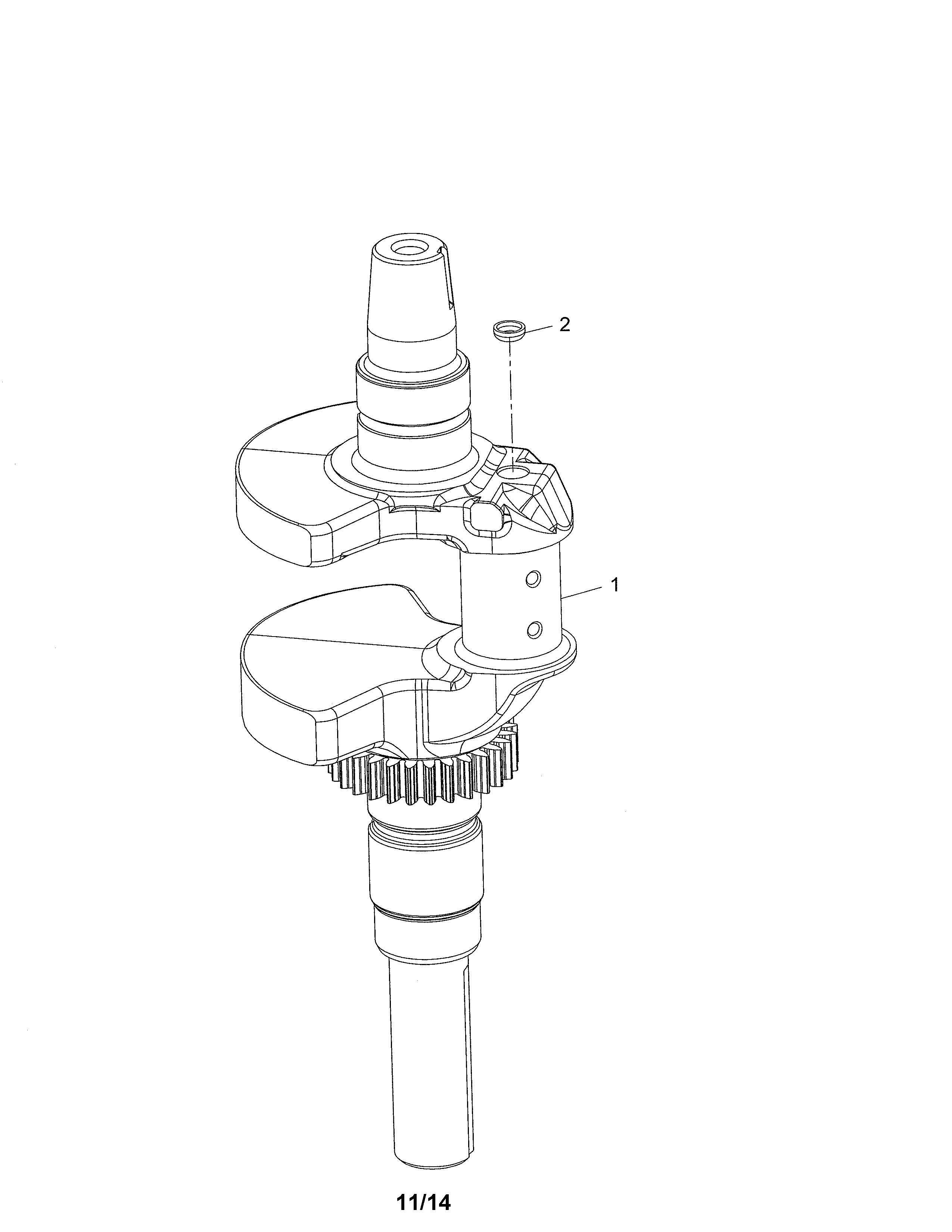 Craftsman 917986420 crankshaft diagram