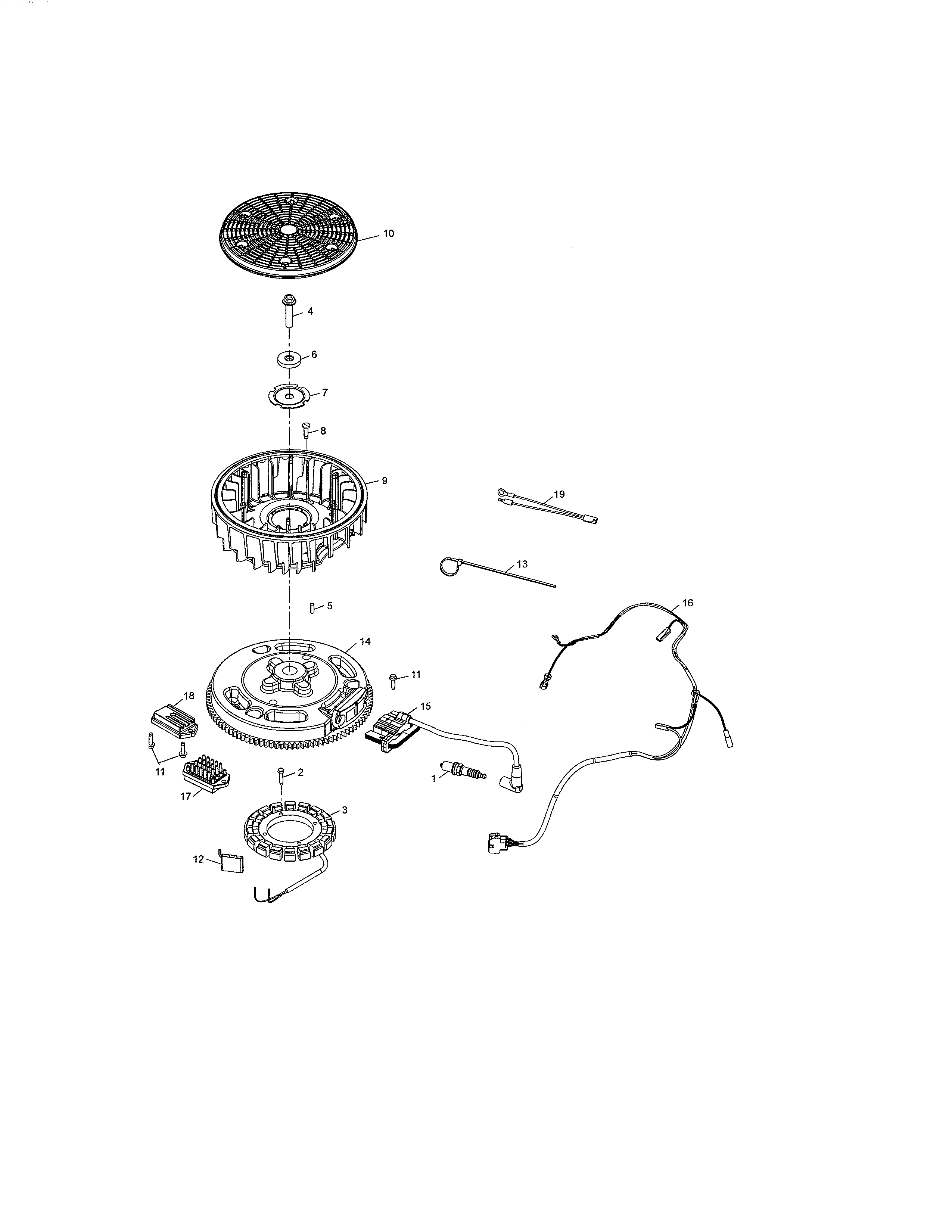 Craftsman 917986420 ignition diagram