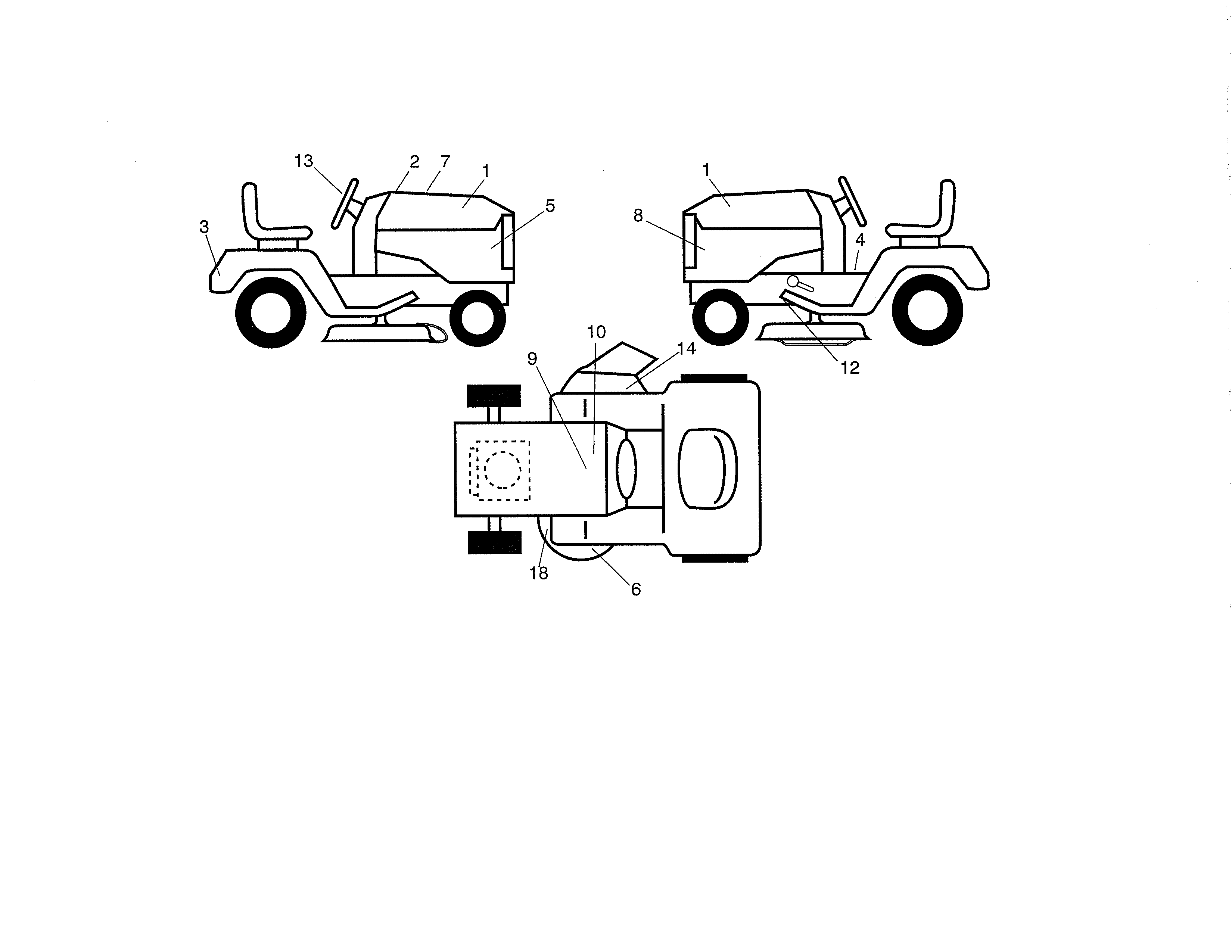 Craftsman 917986430 decals diagram