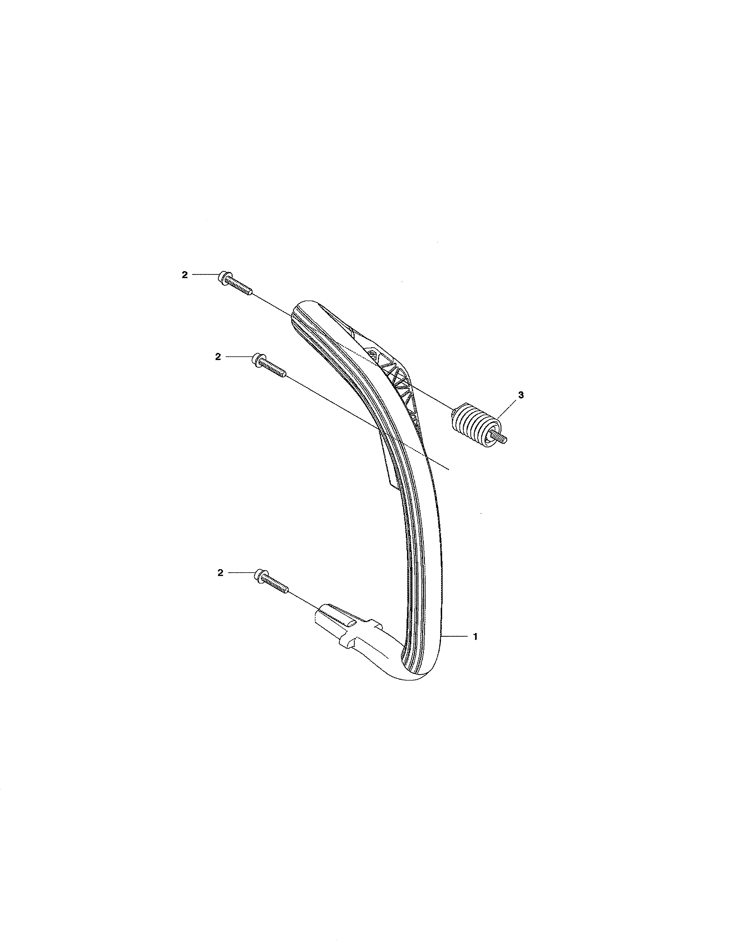 Husqvarna 965167936 handle diagram