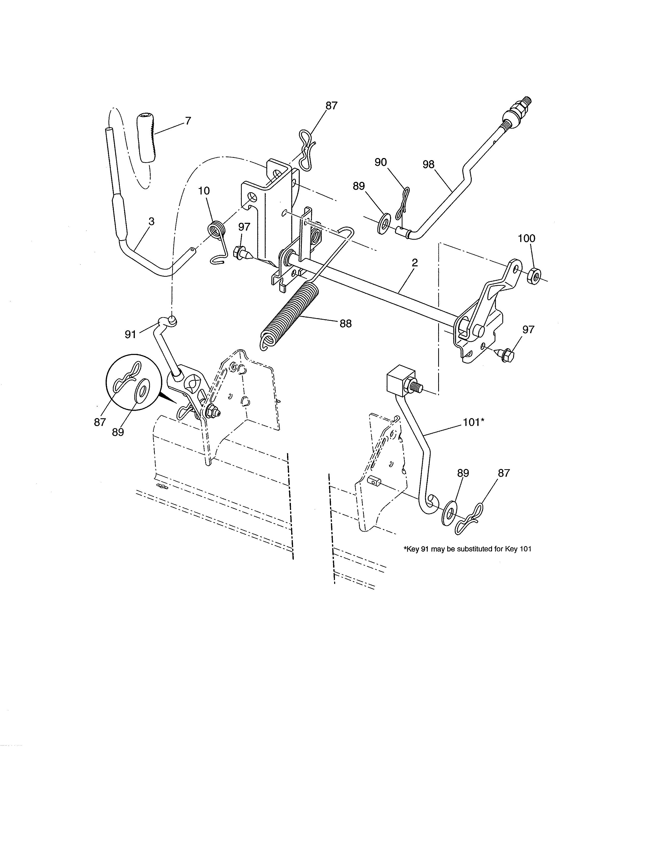 Craftsman 917986360 lift diagram