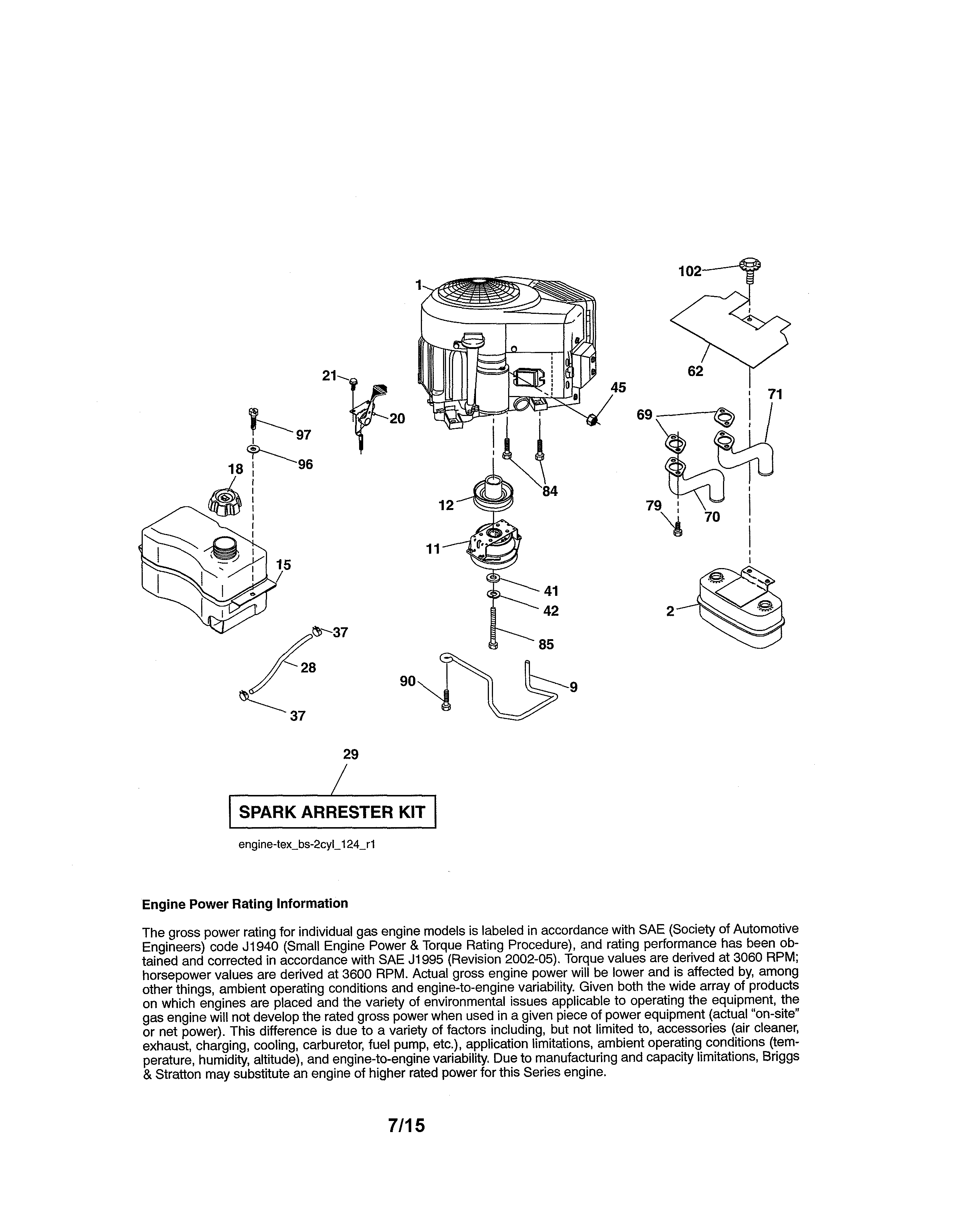 Craftsman 917986361 engine diagram