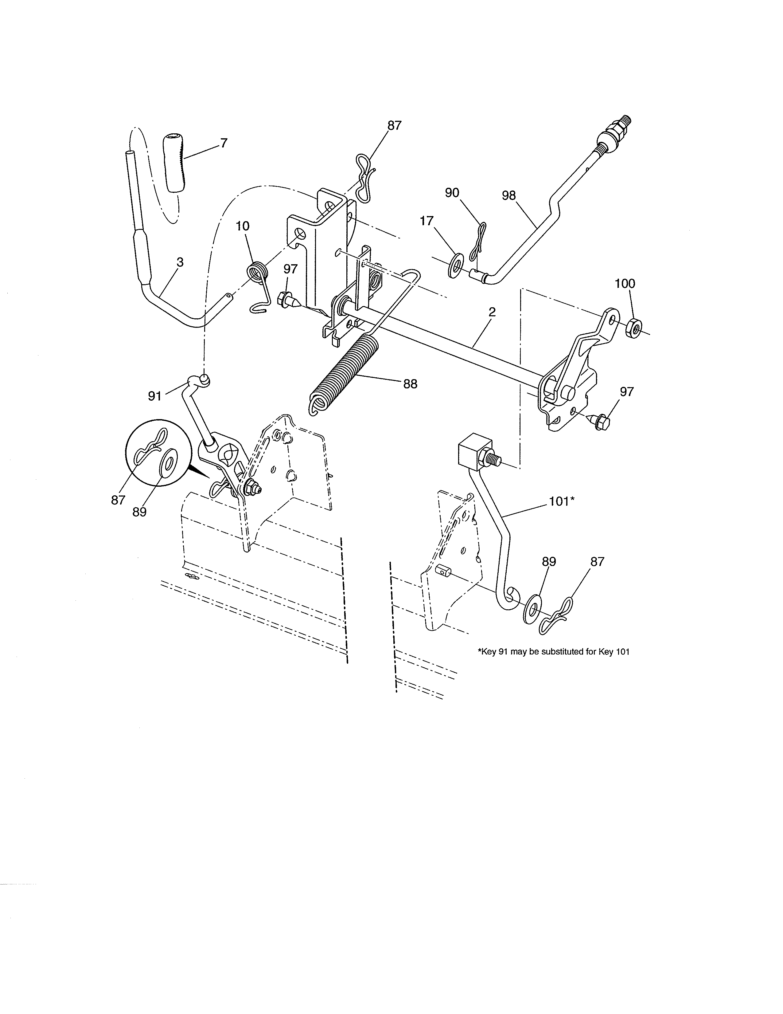 Craftsman 917986361 lift diagram