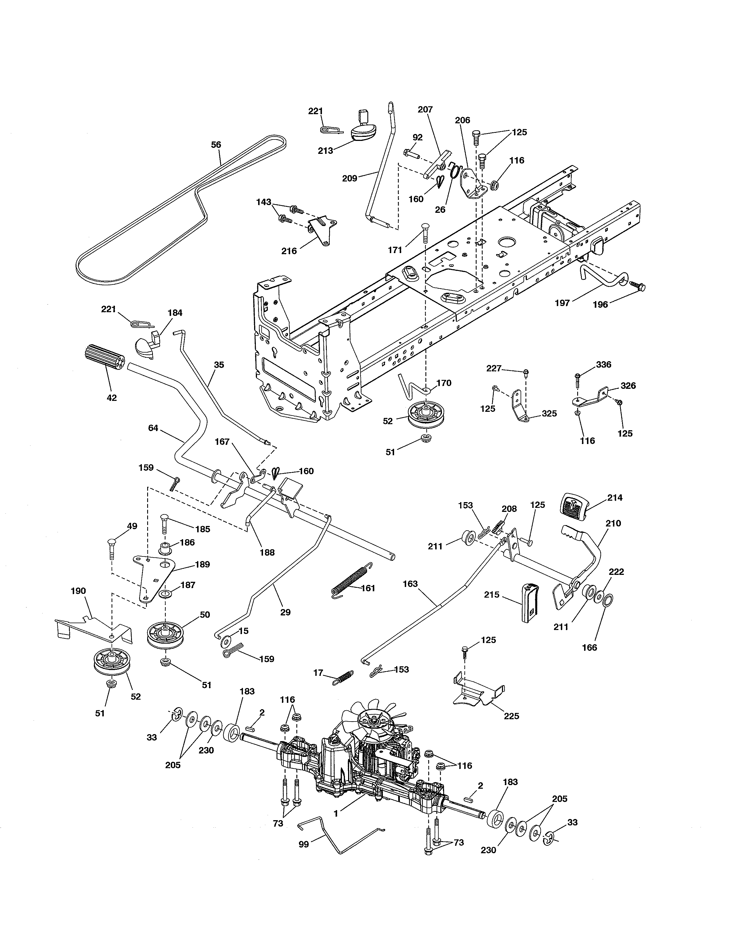 Craftsman 917986471 drive diagram