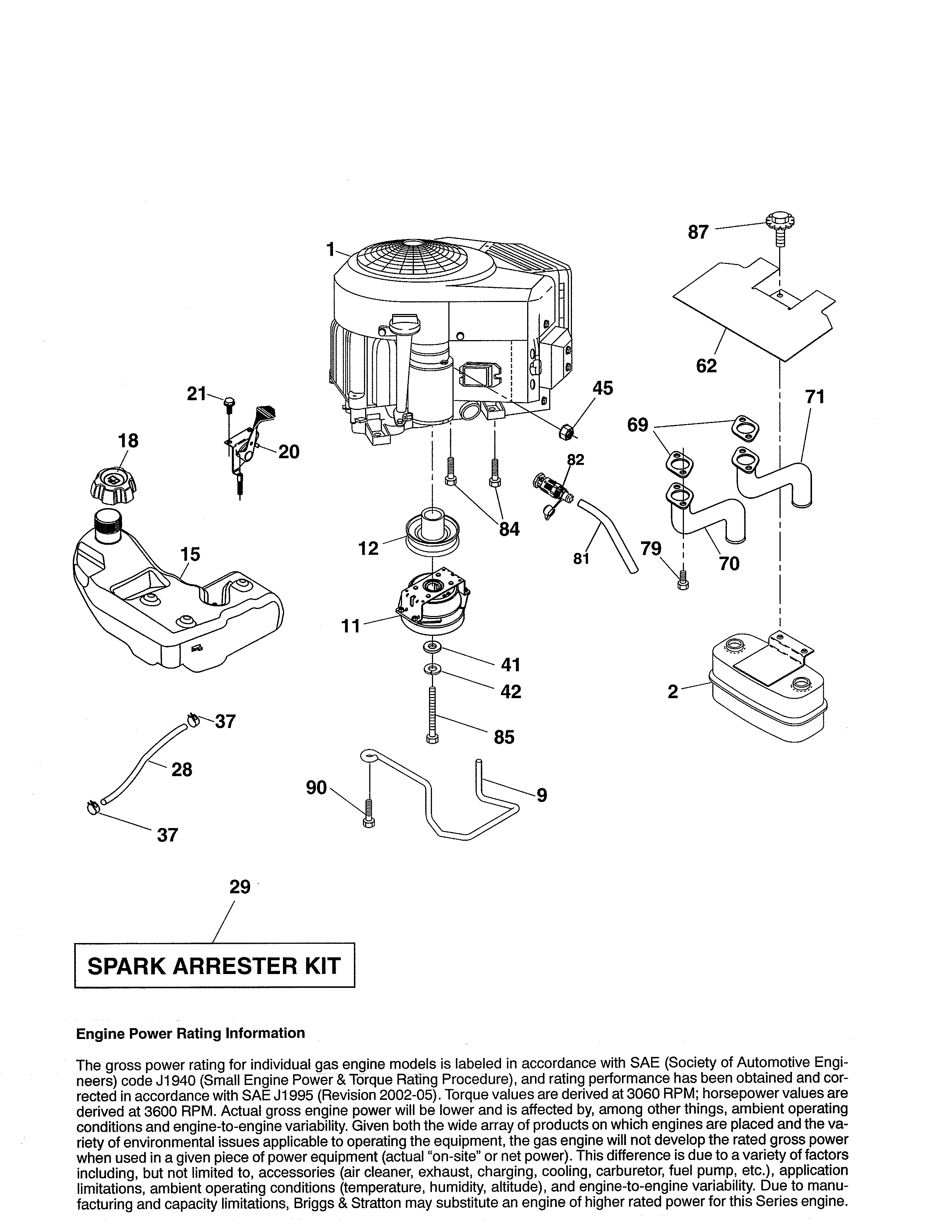 Craftsman 917986471 engine diagram