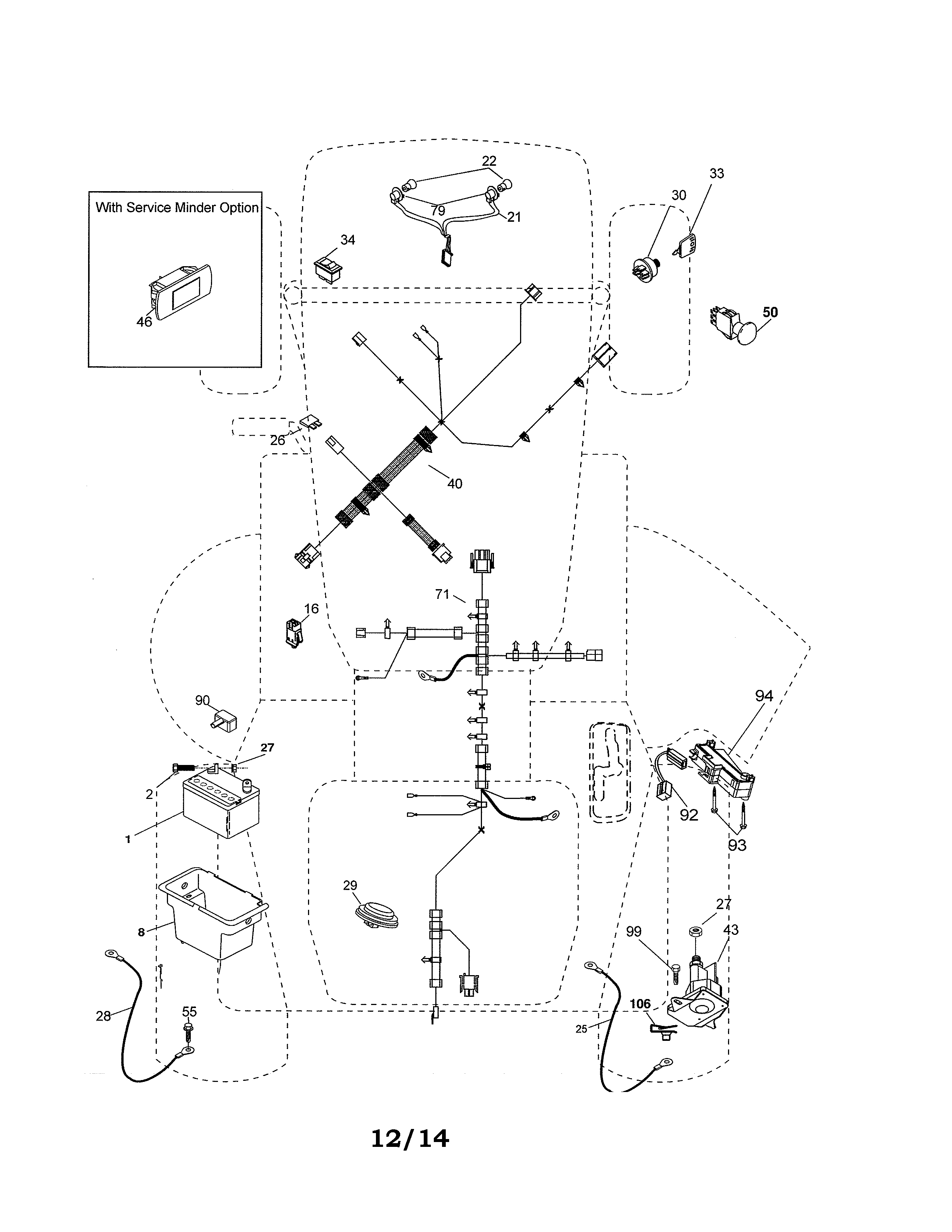 Craftsman 917992311 electrical diagram