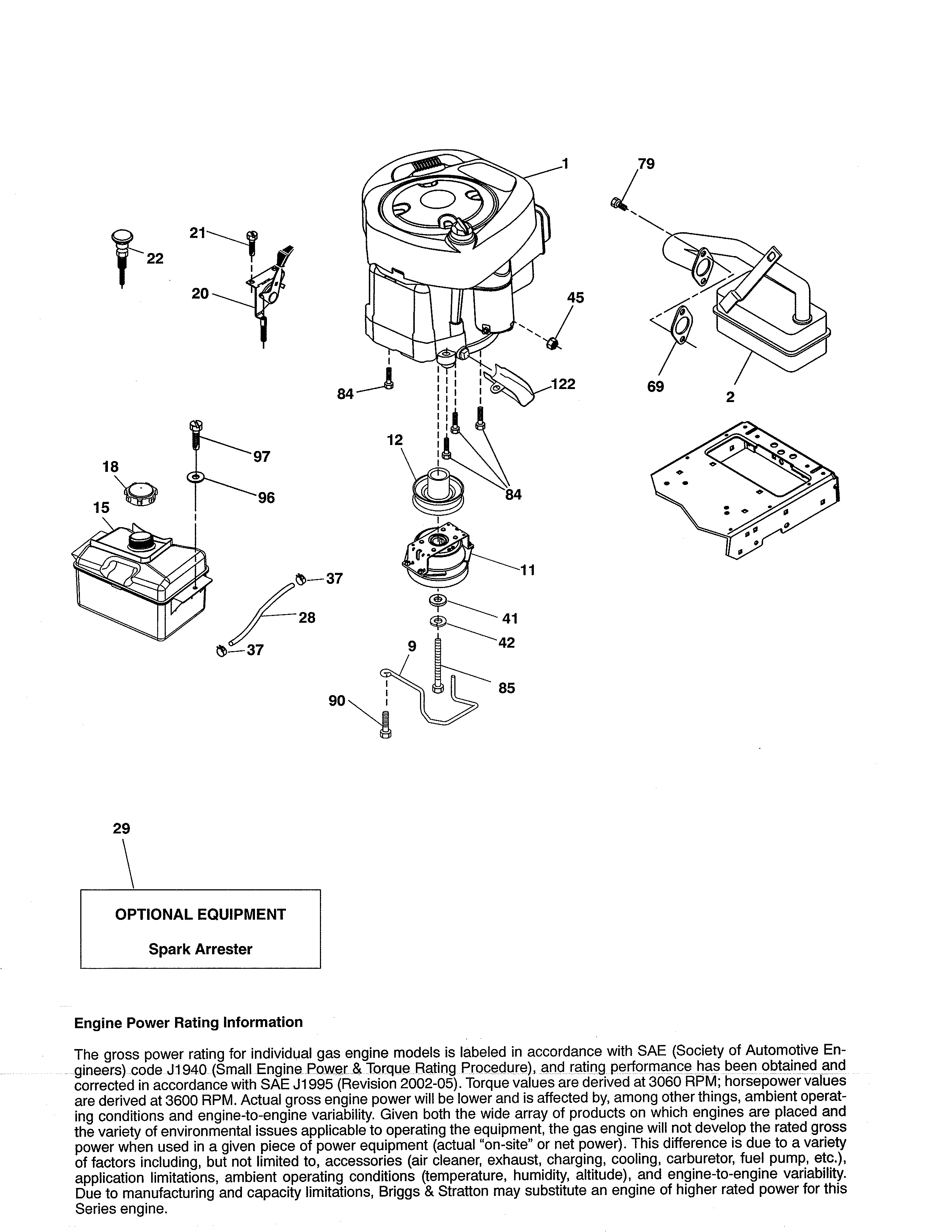 Craftsman 917992311 engine diagram