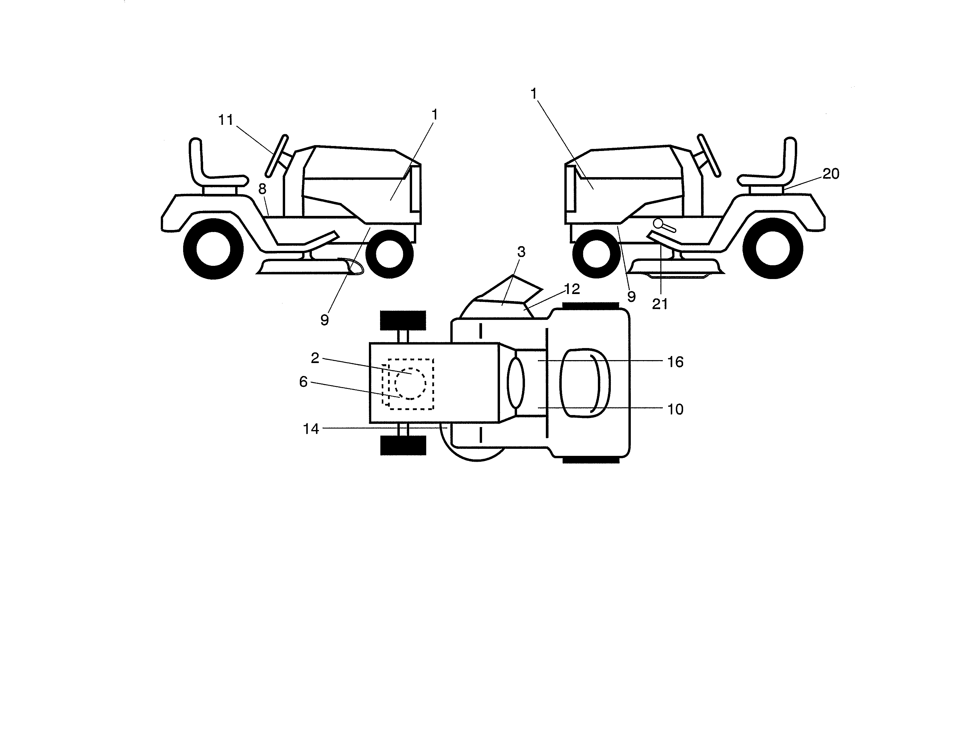Craftsman 917992311 decals diagram