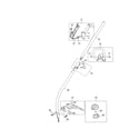 Craftsman 316711022 throttle housing/shaft/shield diagram