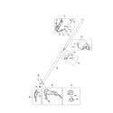 Craftsman 316711191 throttle housing/shaft/shield diagram