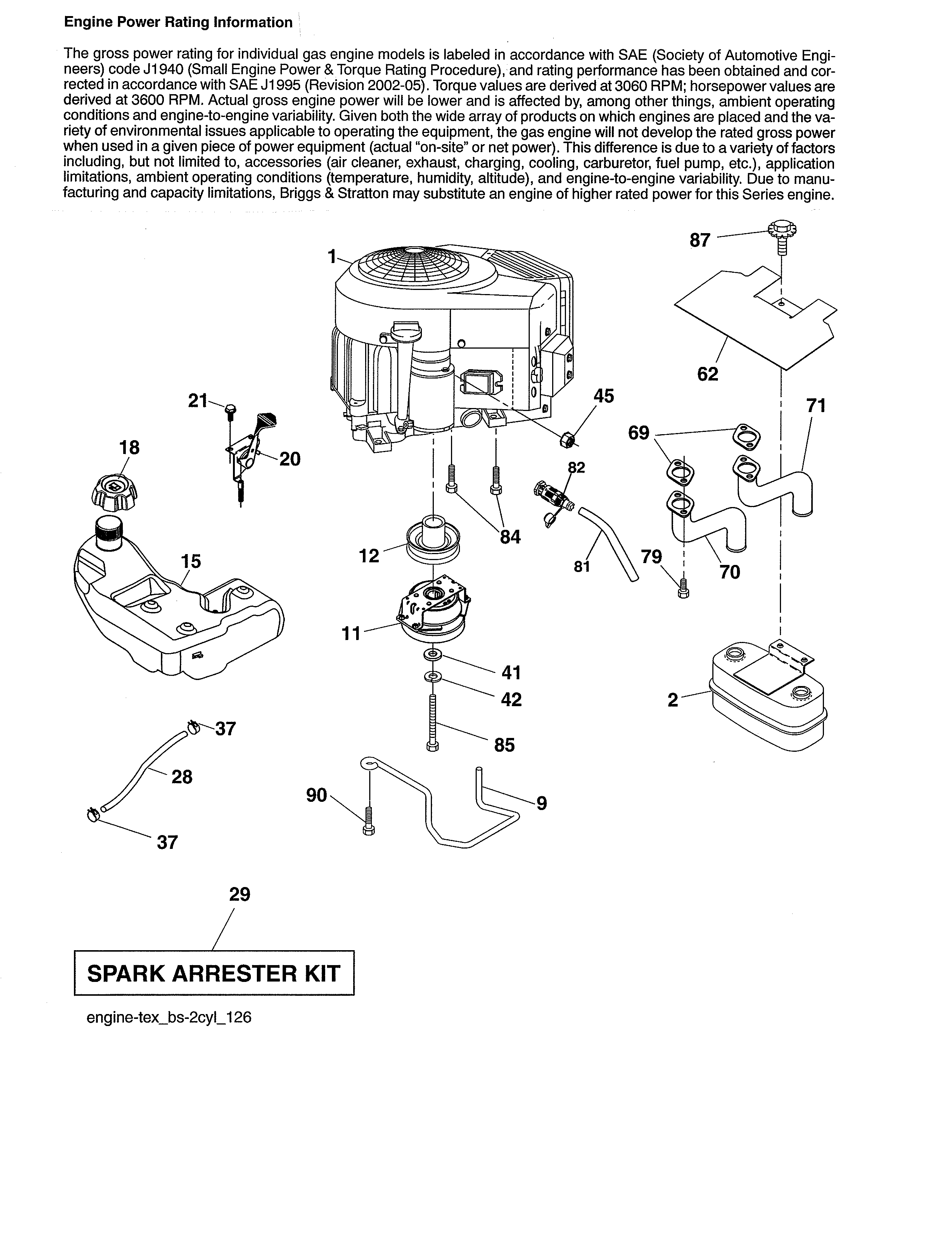 Craftsman 917986470 engine diagram