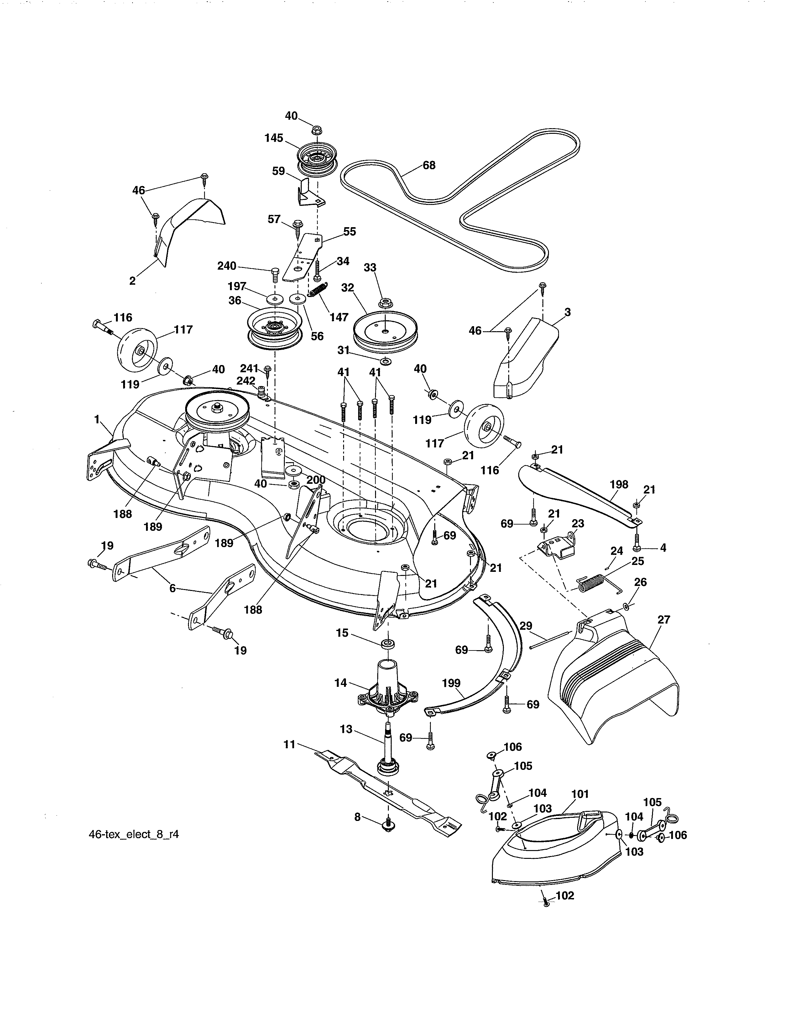 Craftsman 917992901 mower diagram