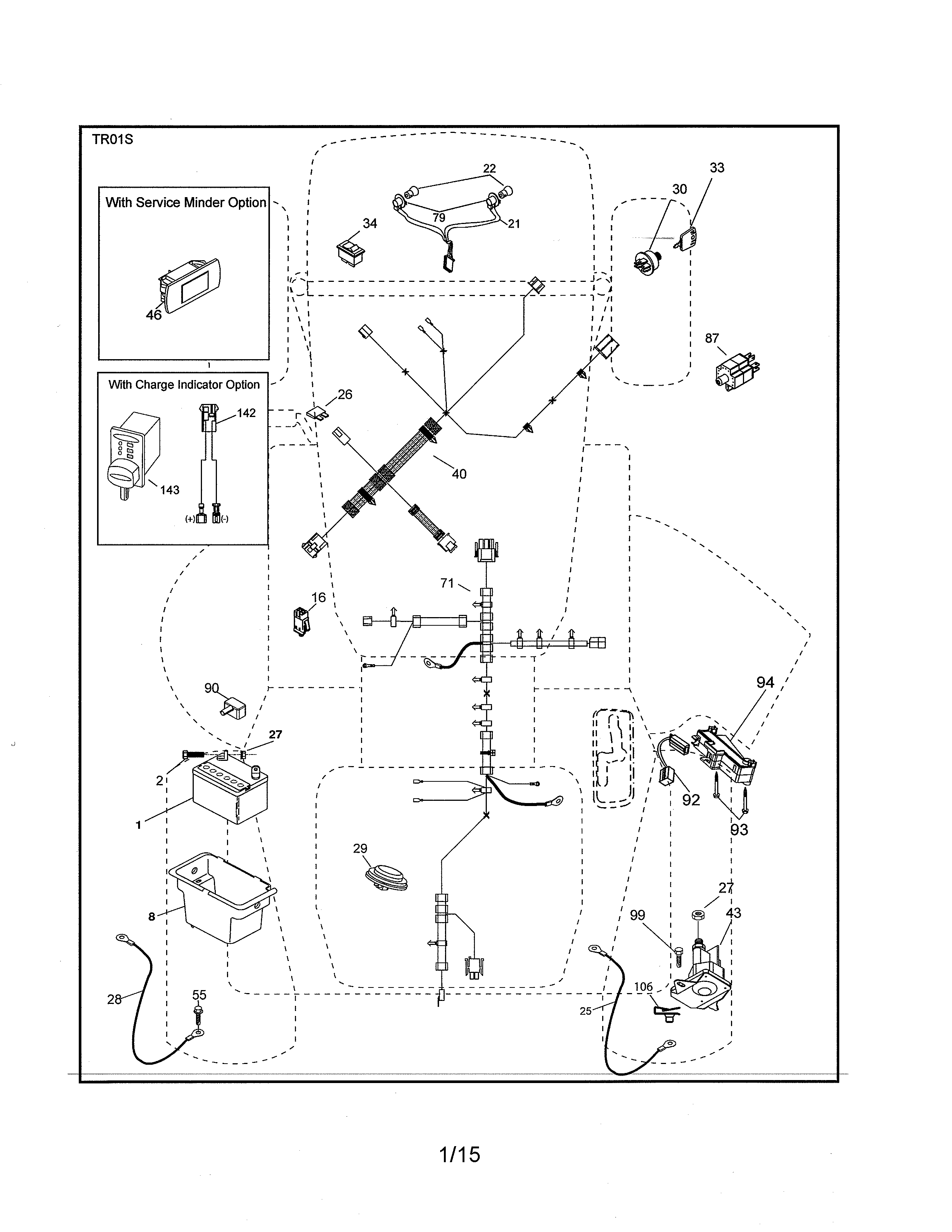 Husqvarna 96043017100 electrical diagram