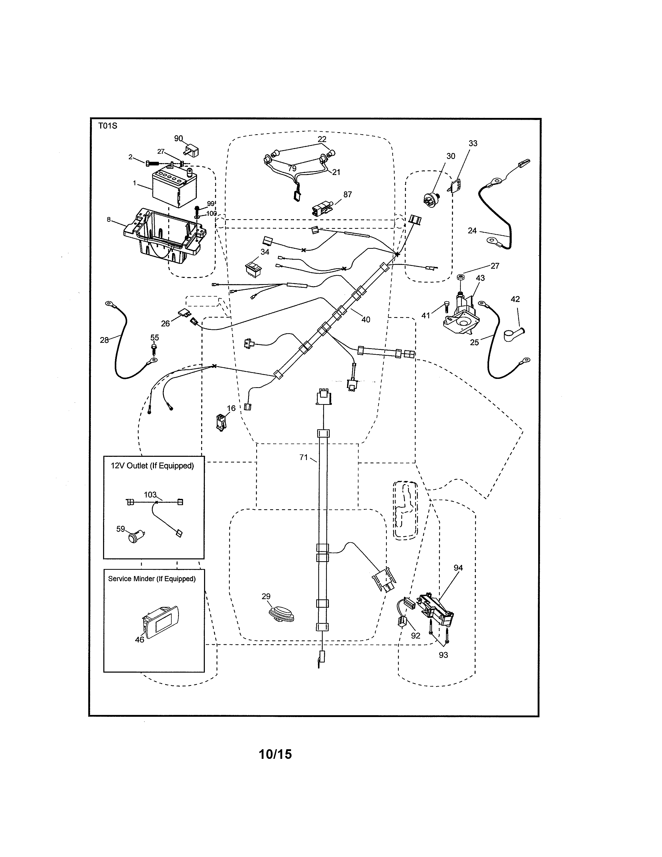 Craftsman 917203820 electrical diagram
