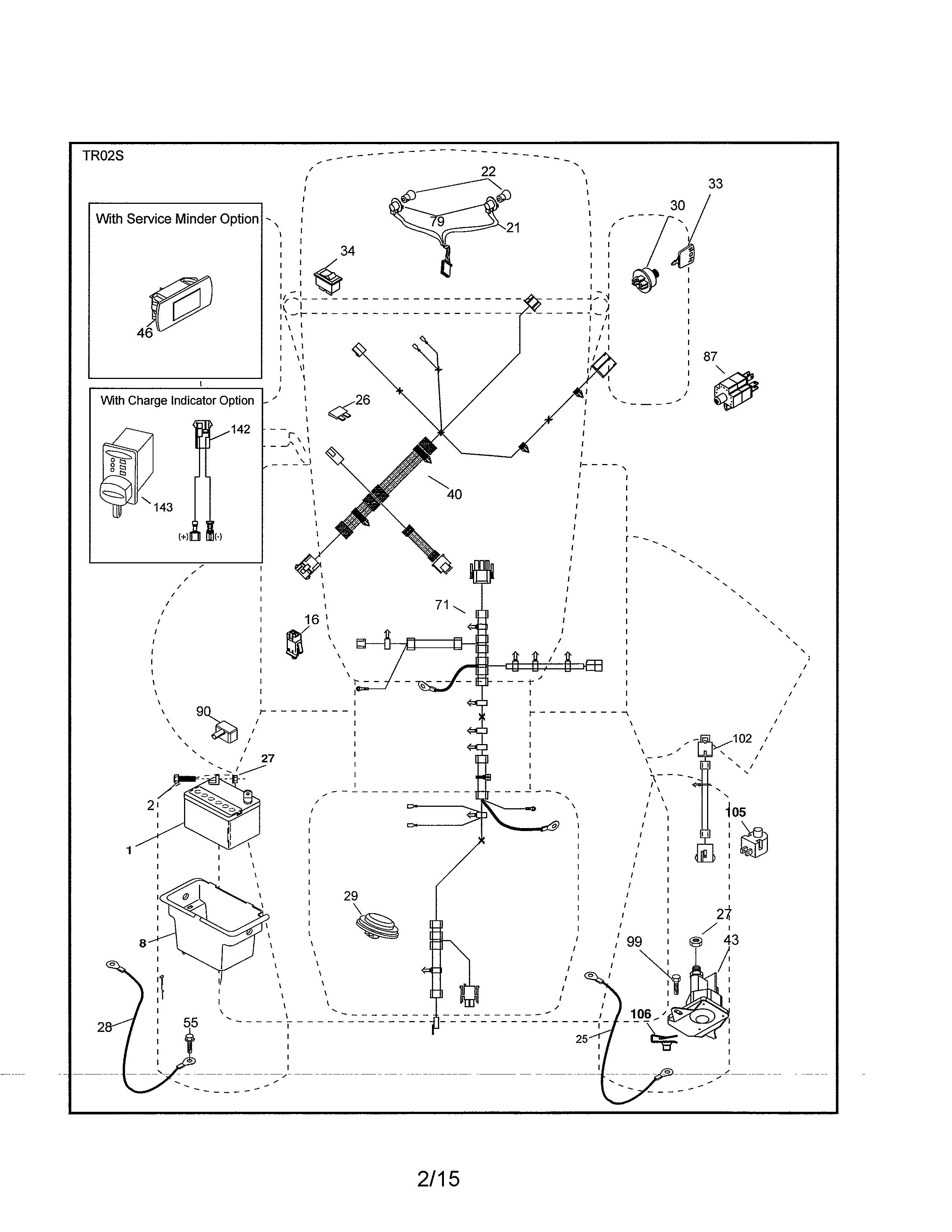 Husqvarna YTH22V46-96043018101 electrical diagram