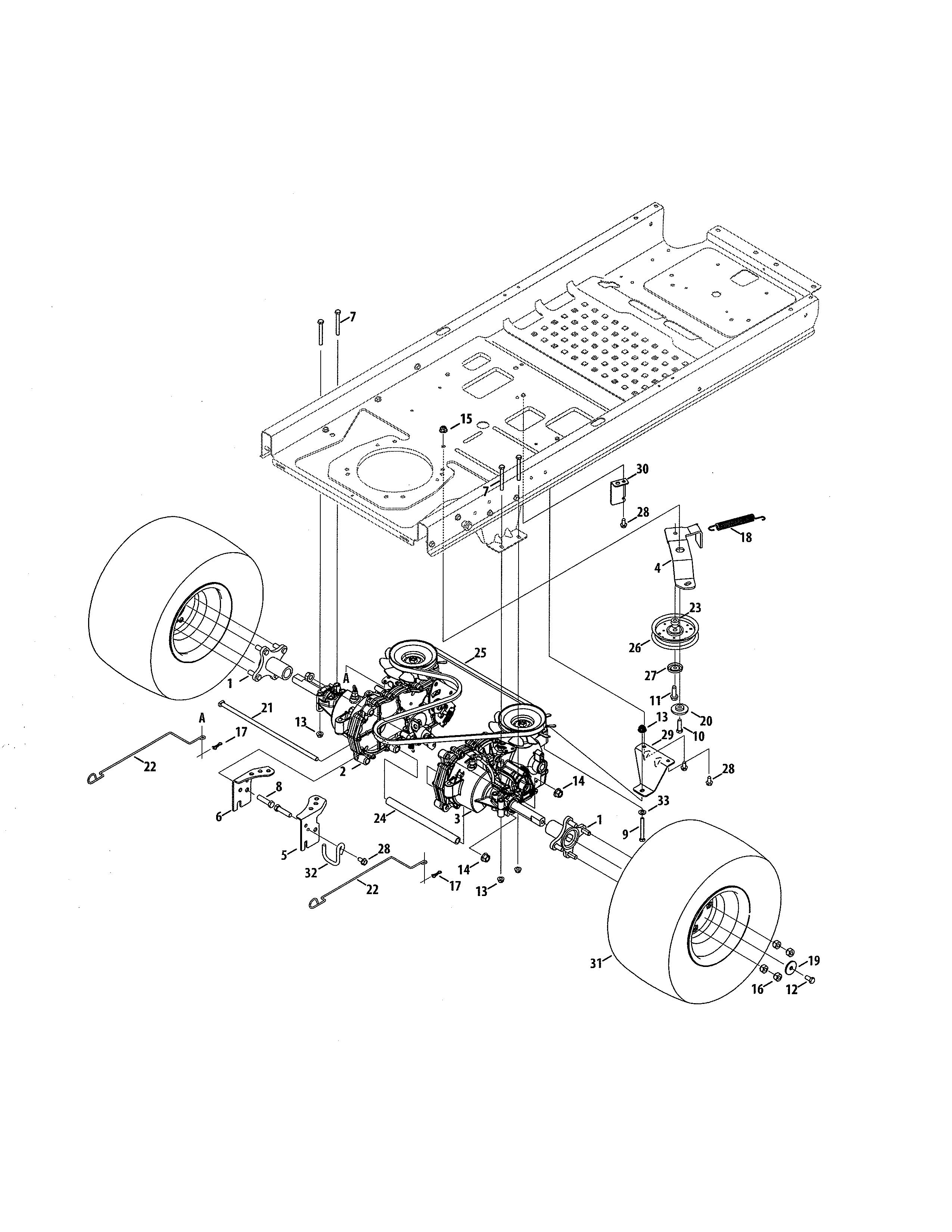 Craftsman 247204112 transmission diagram