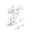 Craftsman 247203790 transmission/wheel assembly diagram