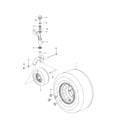 Husqvarna Z254-28982 wheels & tires diagram