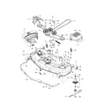 Husqvarna Z254-28982 mower deck/cutting deck diagram
