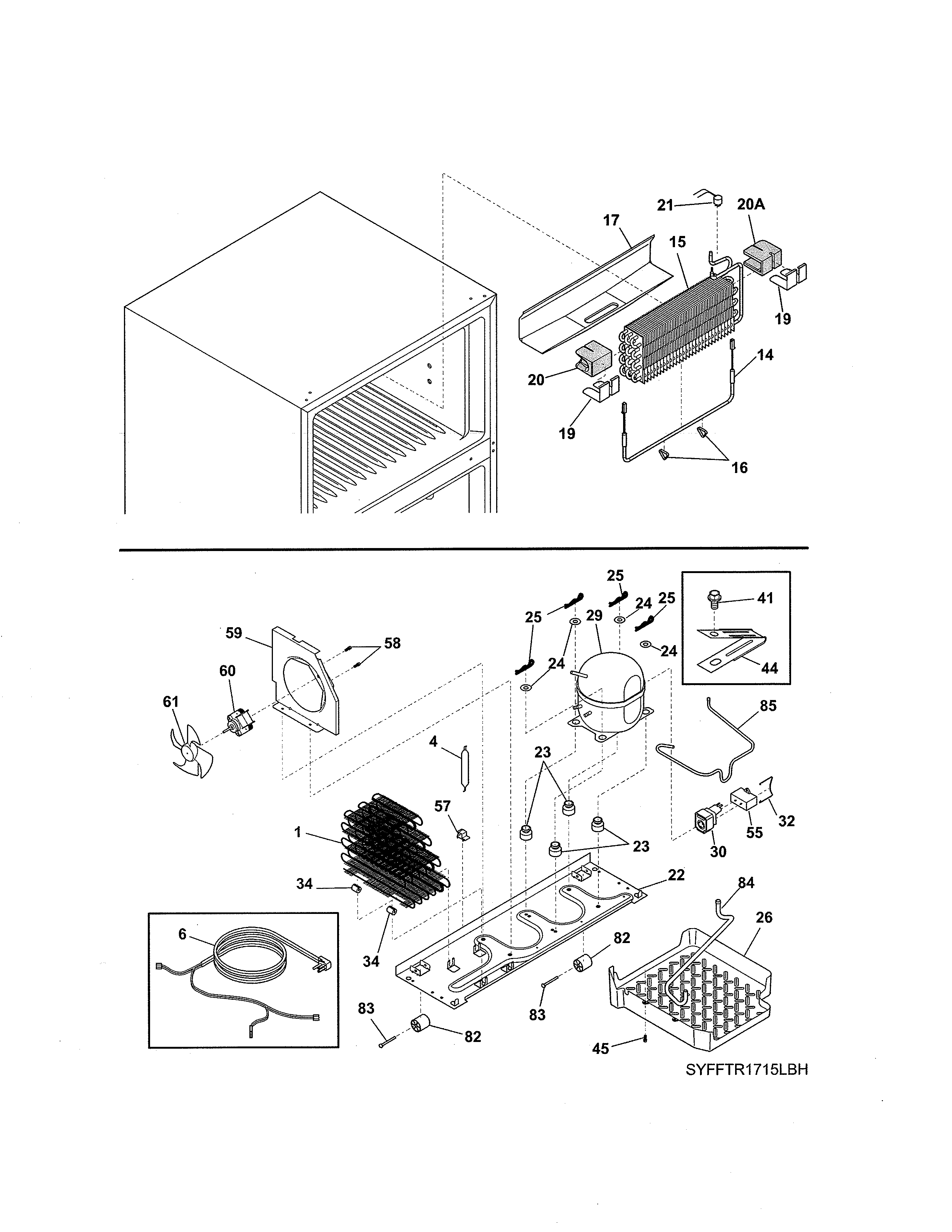 Kenmore 2537888301E system diagram