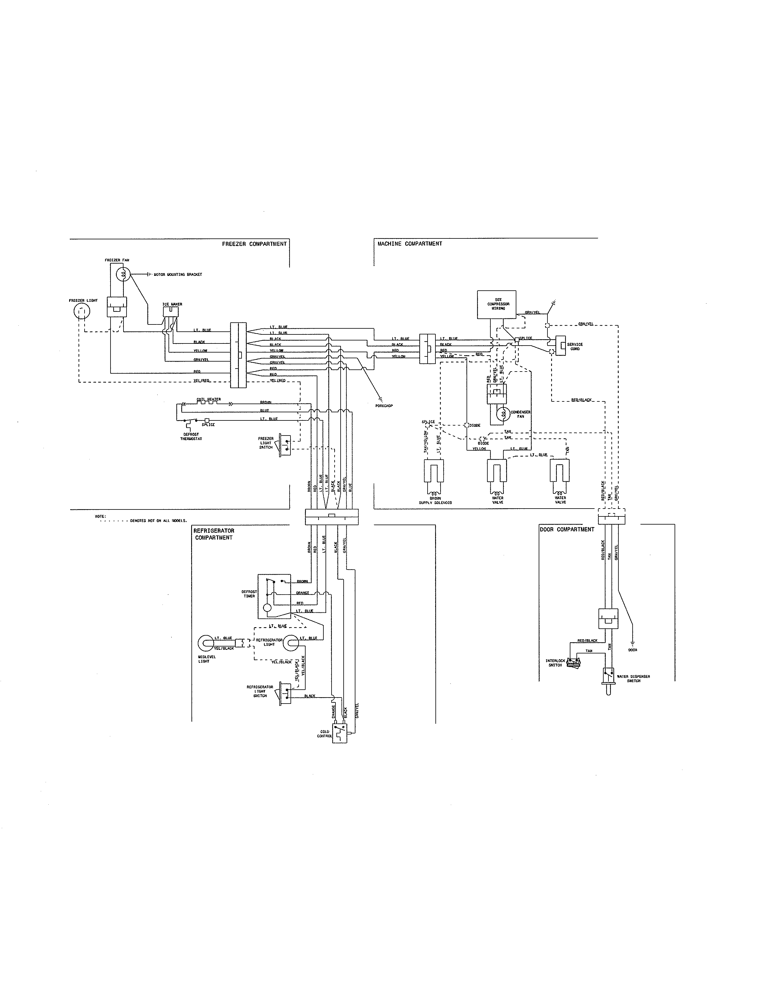 Kenmore 2537888301E wiring diagram diagram
