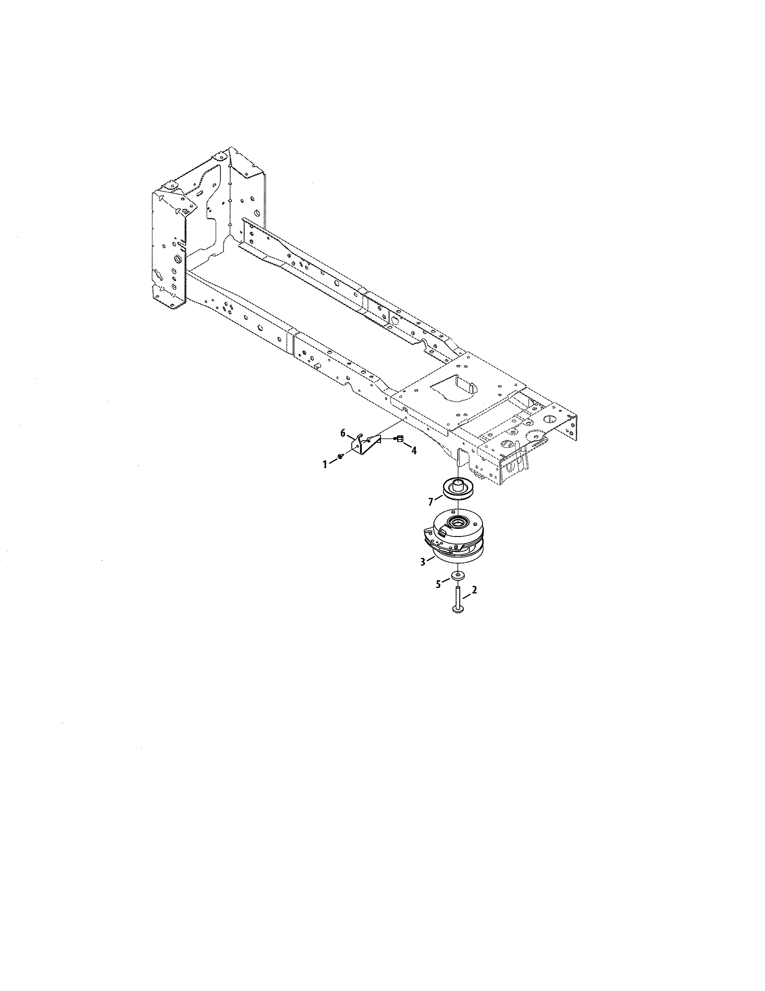 Craftsman 247204420 electric pto clutch/engine pulley diagram