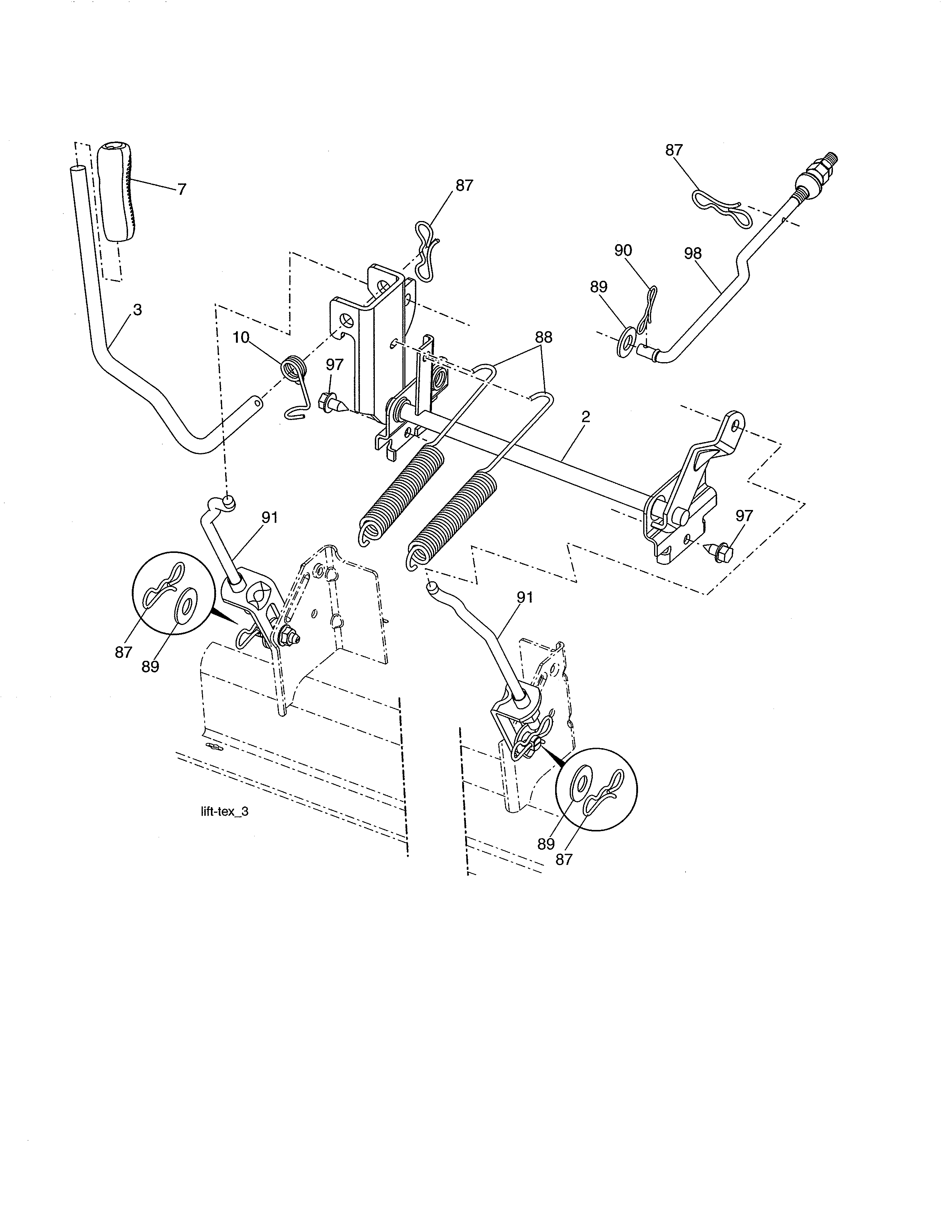Craftsman 917253715 lift diagram