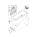 Kenmore Elite 25316082109 cabinet diagram