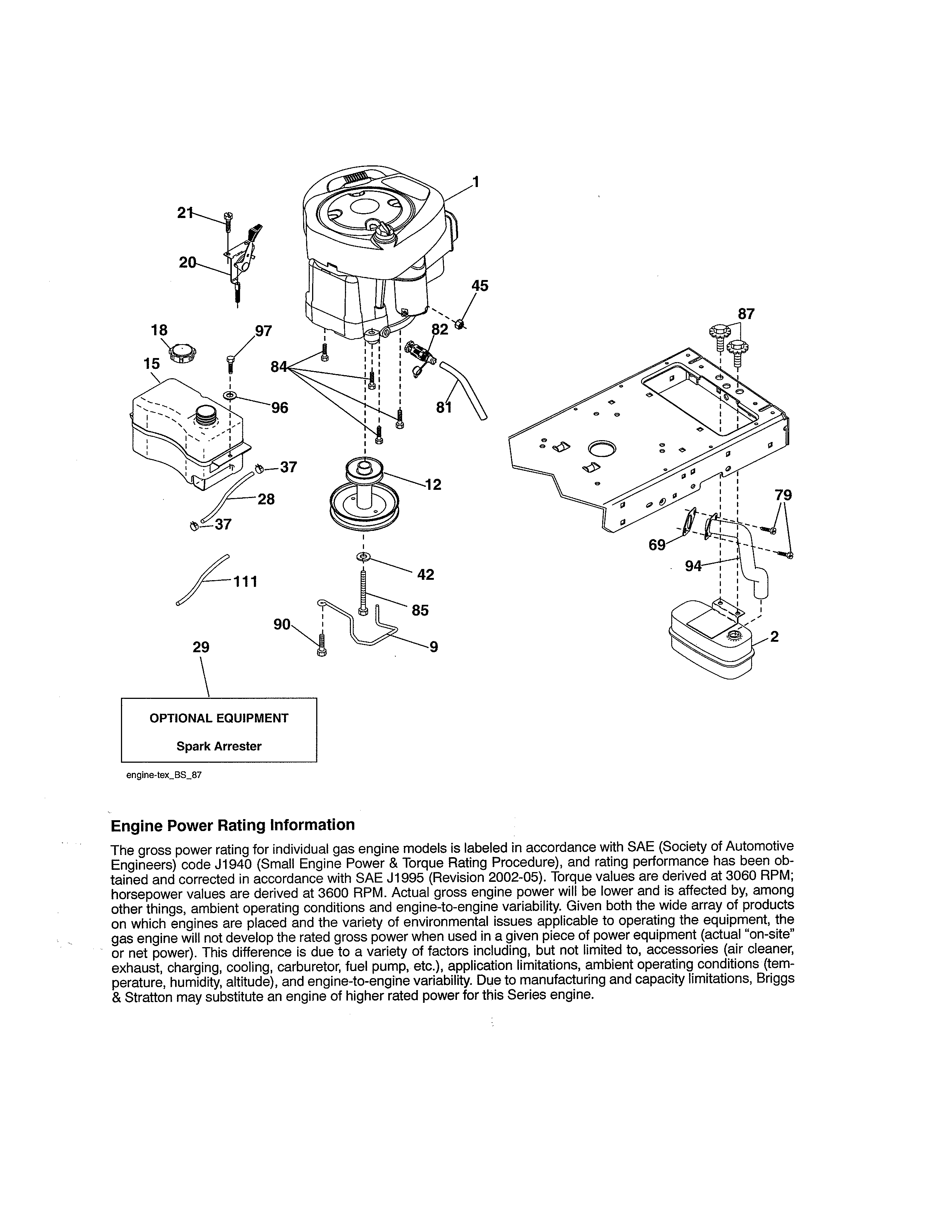 Craftsman 917250831 engine diagram