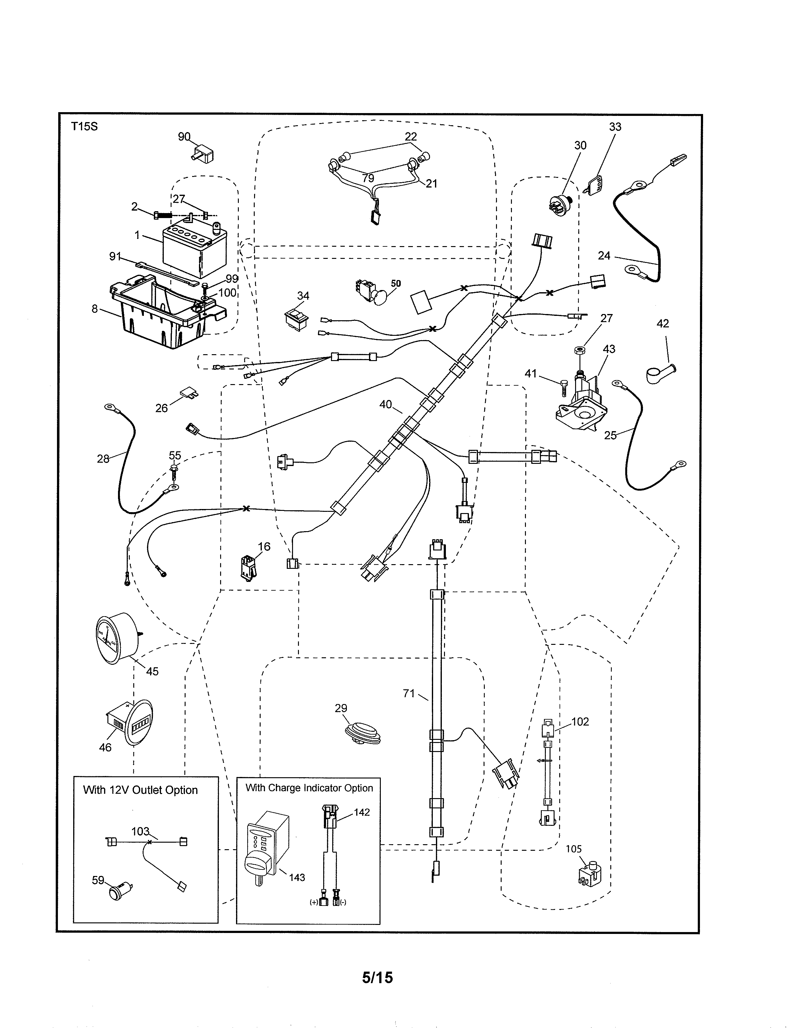 Husqvarna 96043020400 electrical diagram