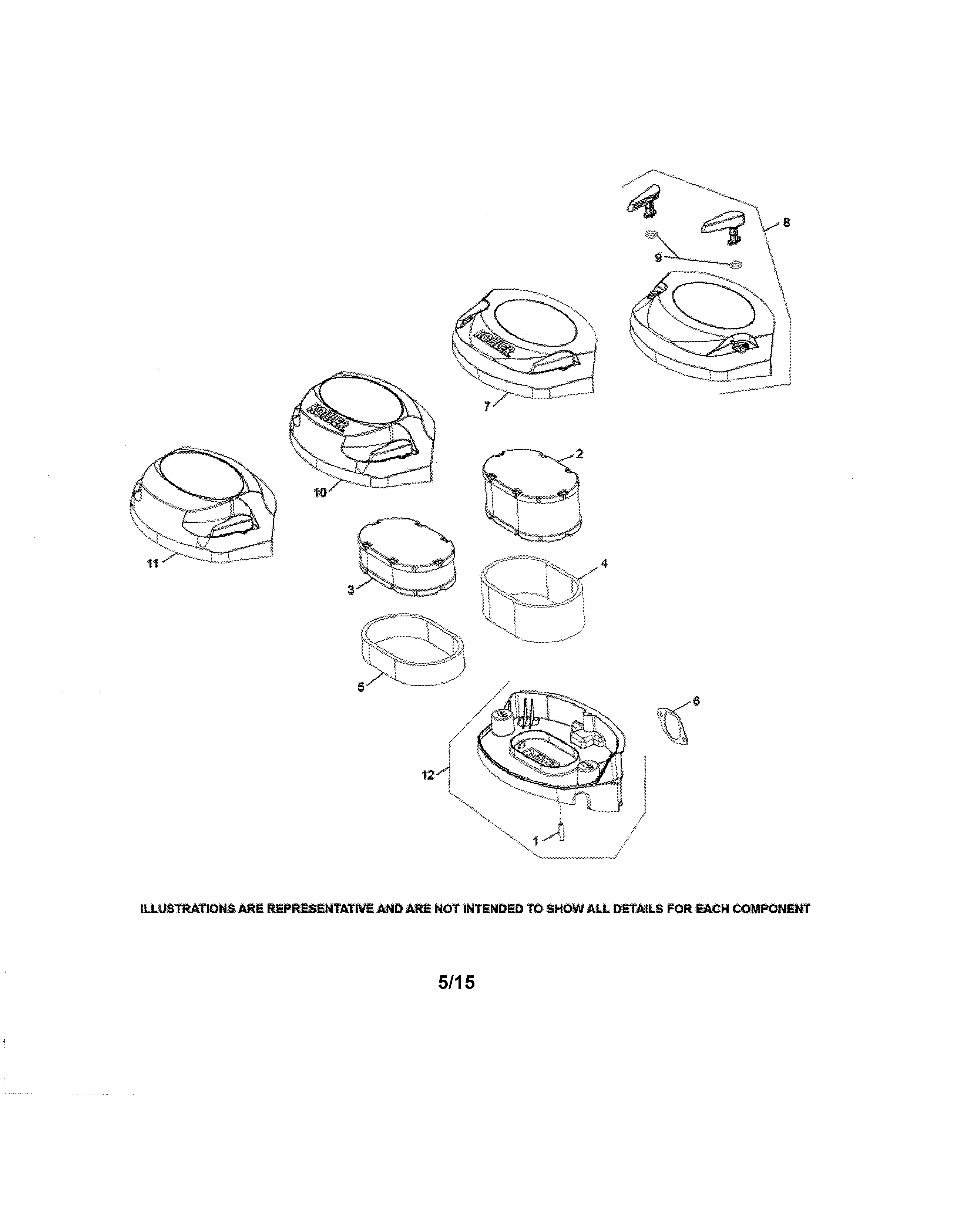 Craftsman 247270440 air intake diagram