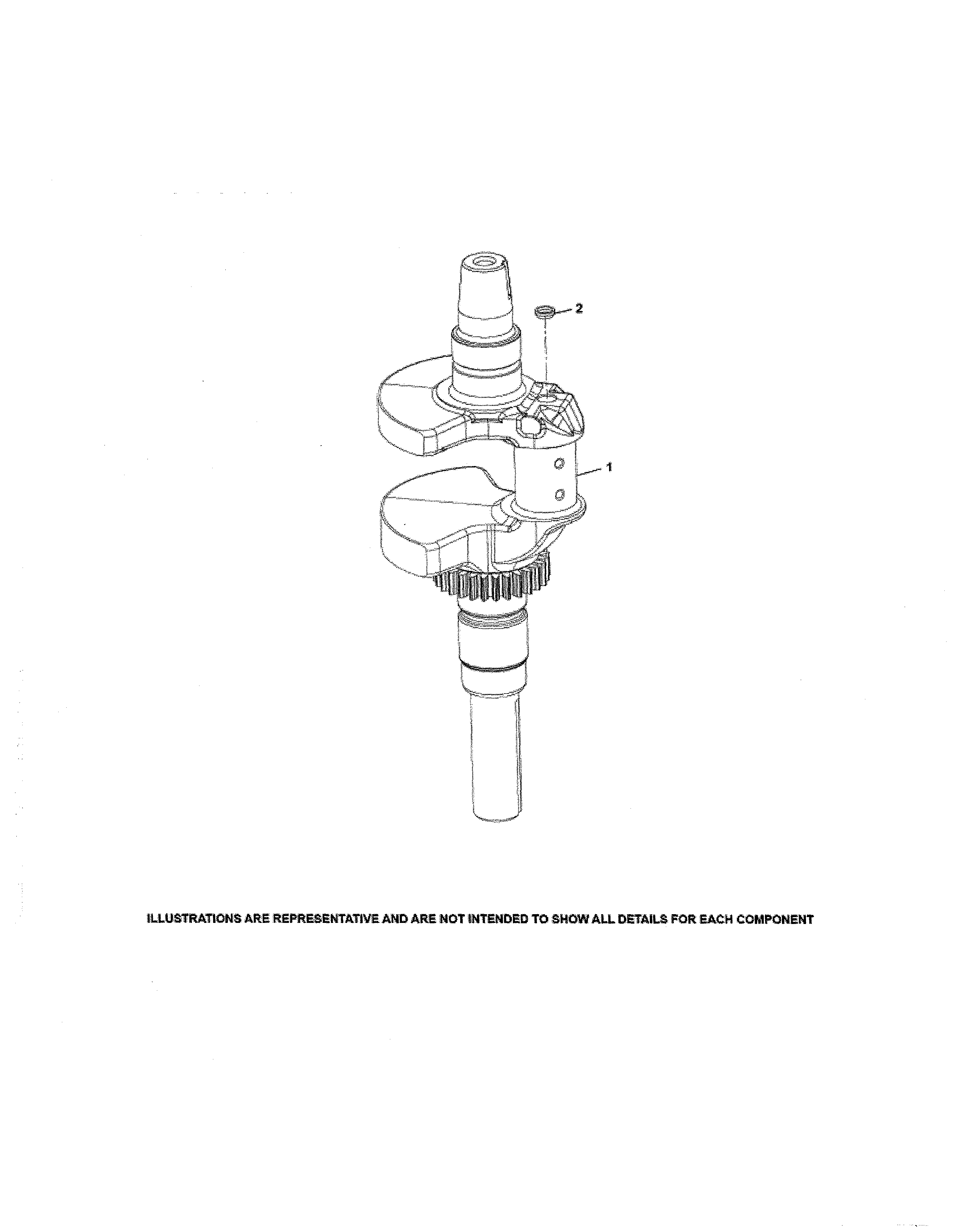 Craftsman 247204420 crankshaft diagram