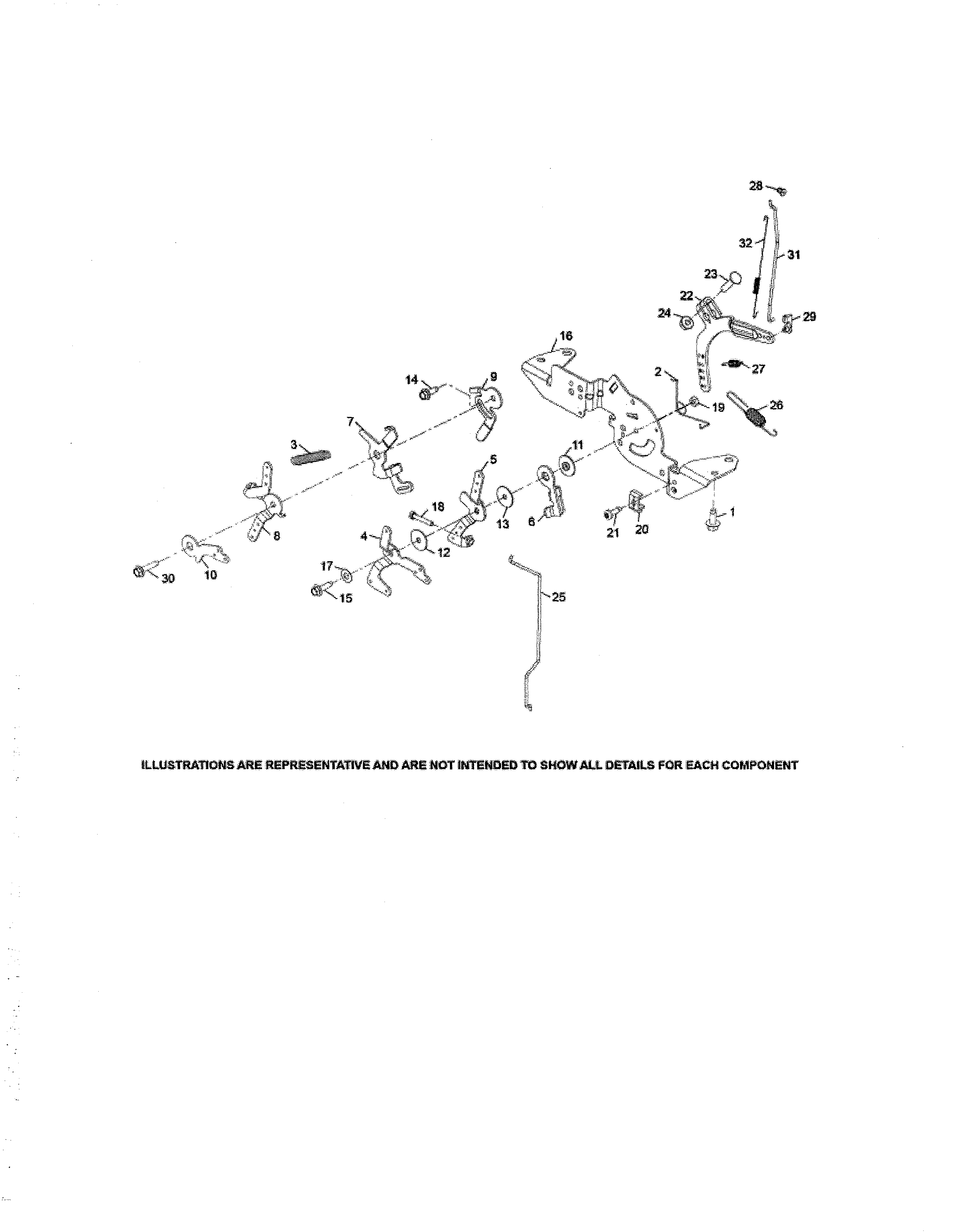 Craftsman 247204420 engine controls diagram