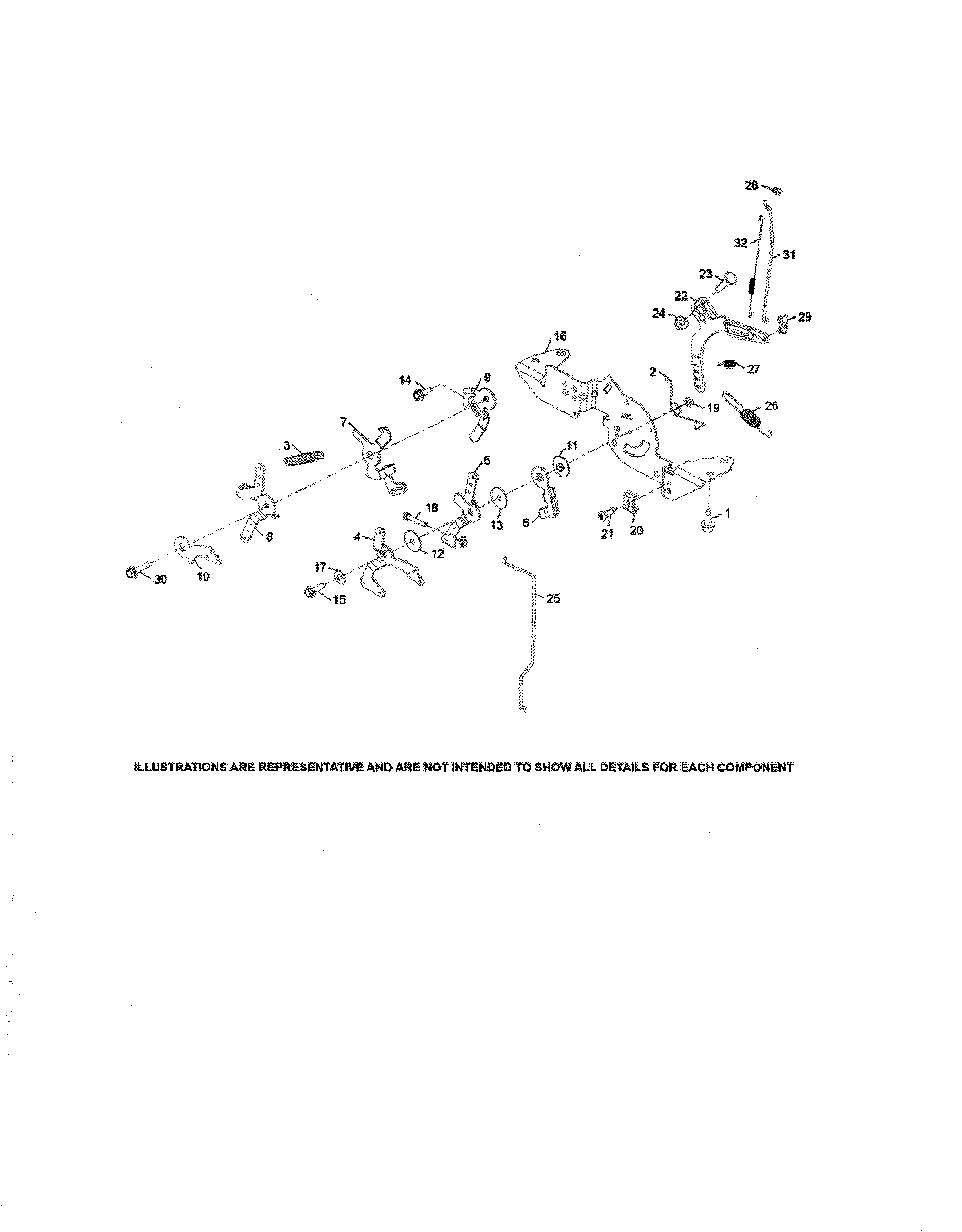 Craftsman 247270520 engine controls diagram