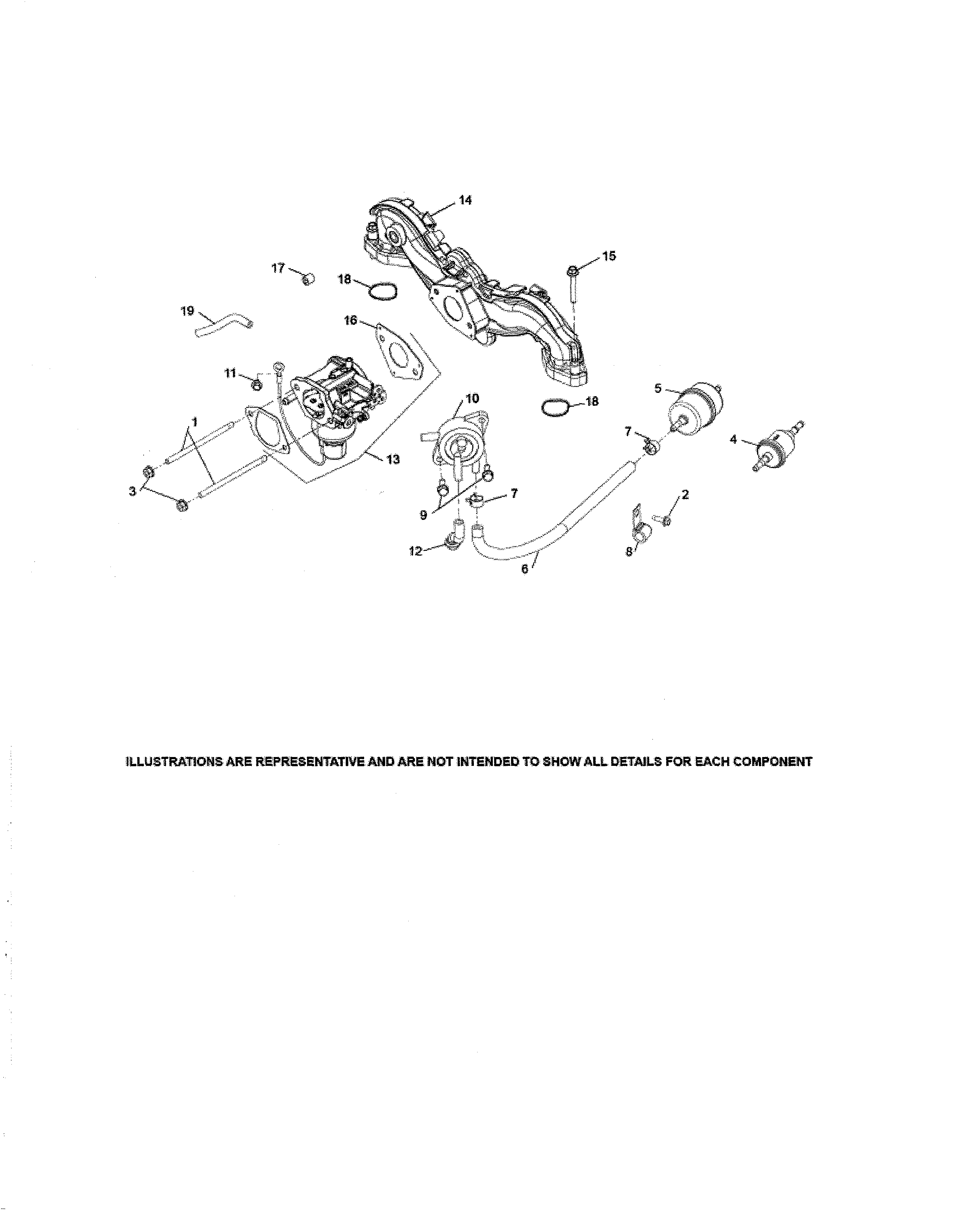 Craftsman 247270520 fuel system diagram