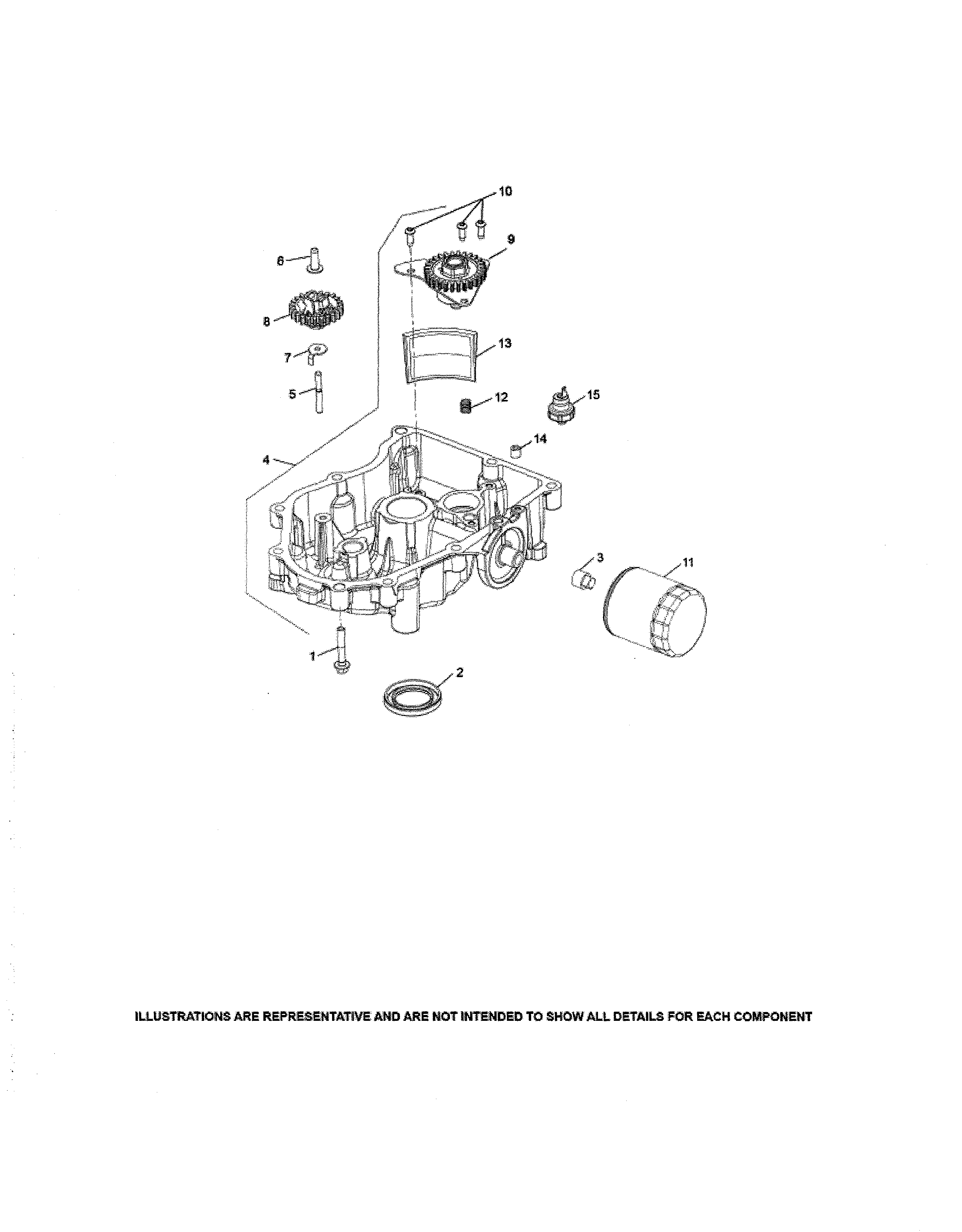Craftsman 247270520 lubrication diagram