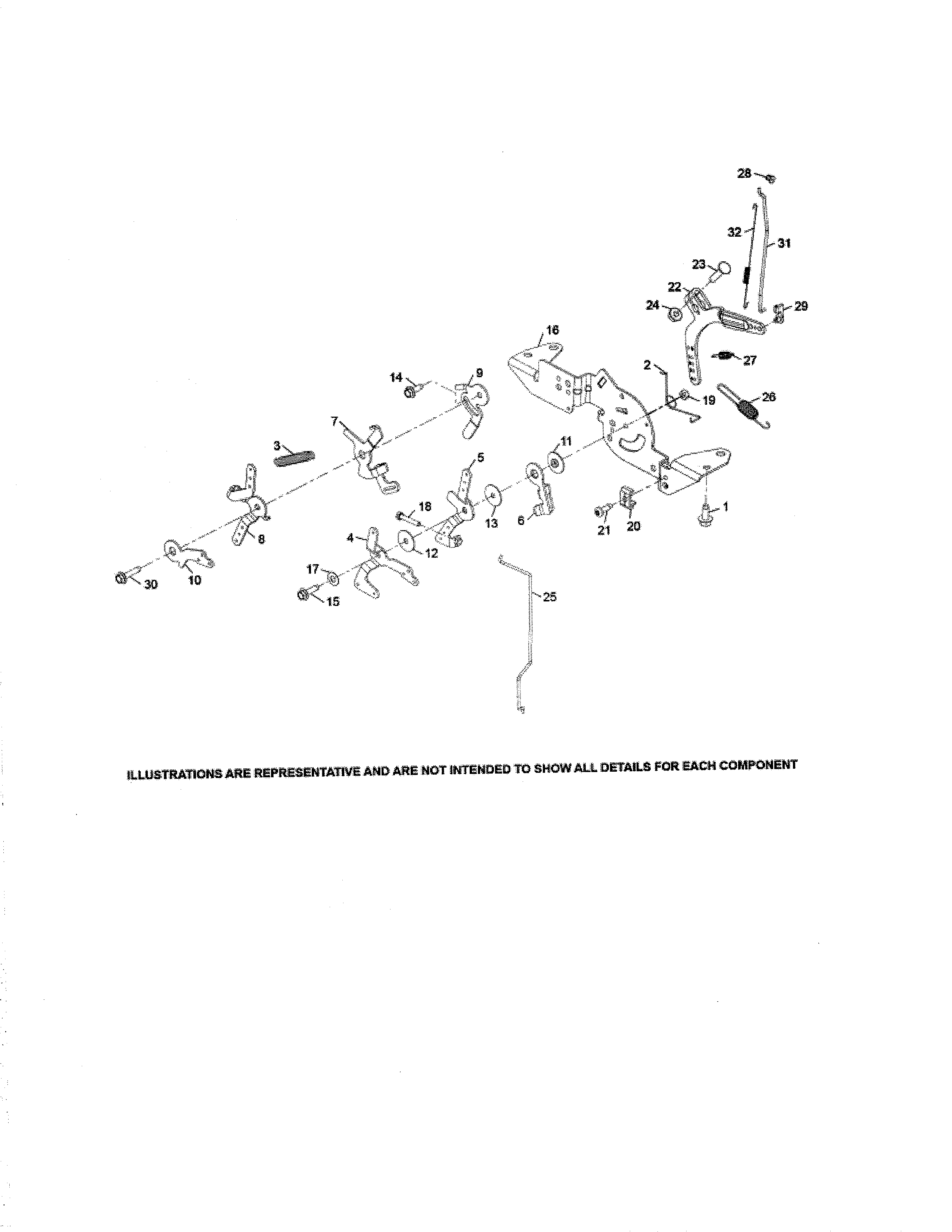 Craftsman 247270500 engine controls diagram