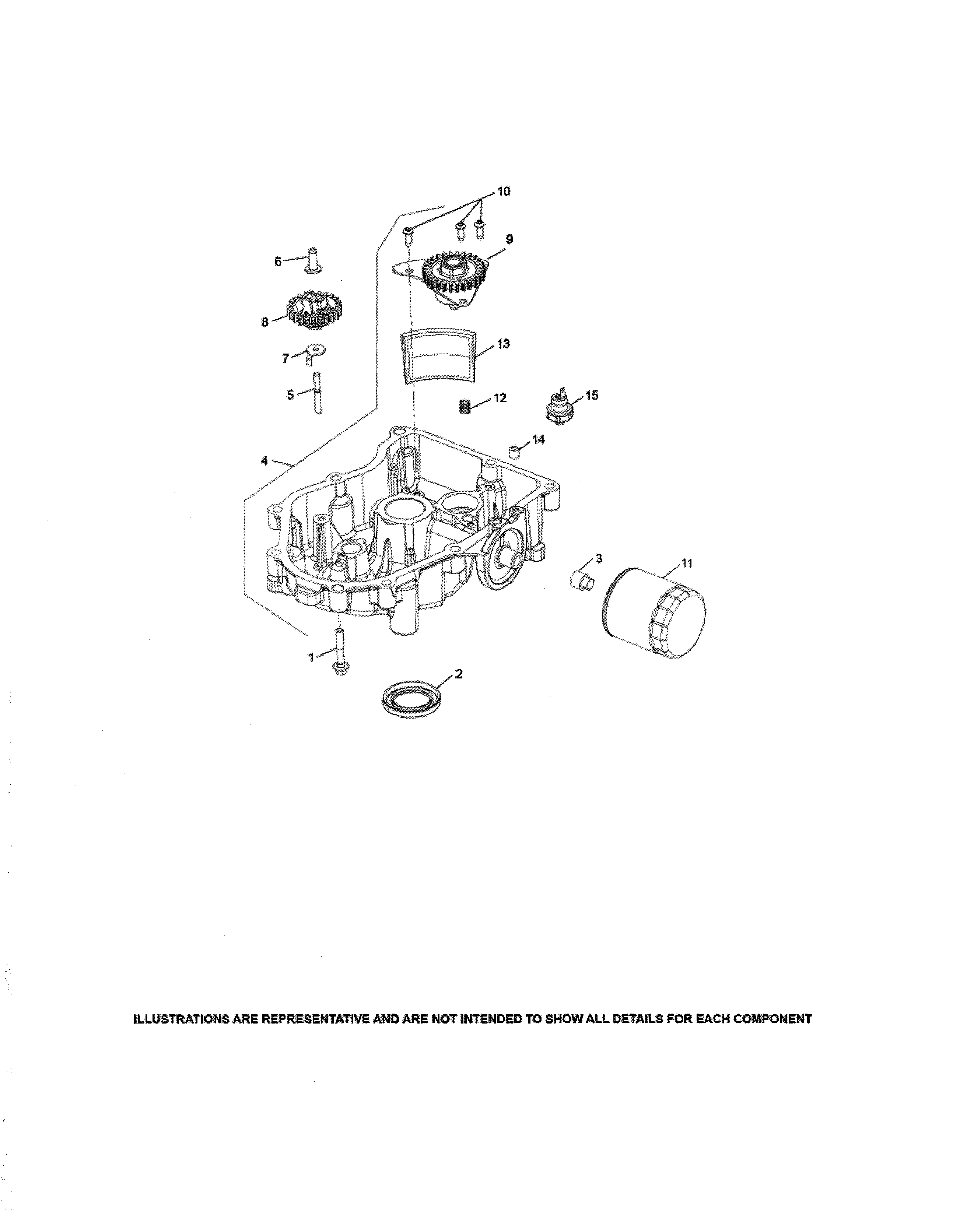 Craftsman 247270500 lubrication diagram